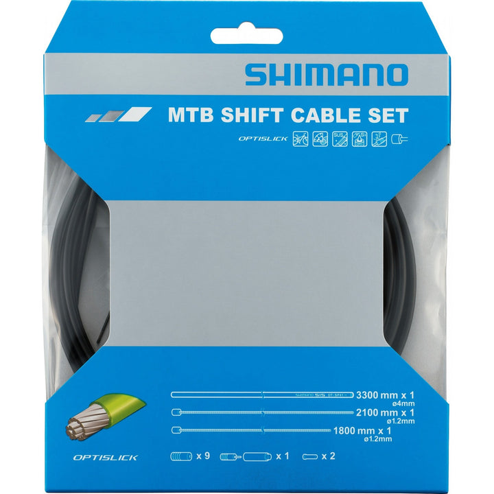 Shimano mtb gear sales cable set