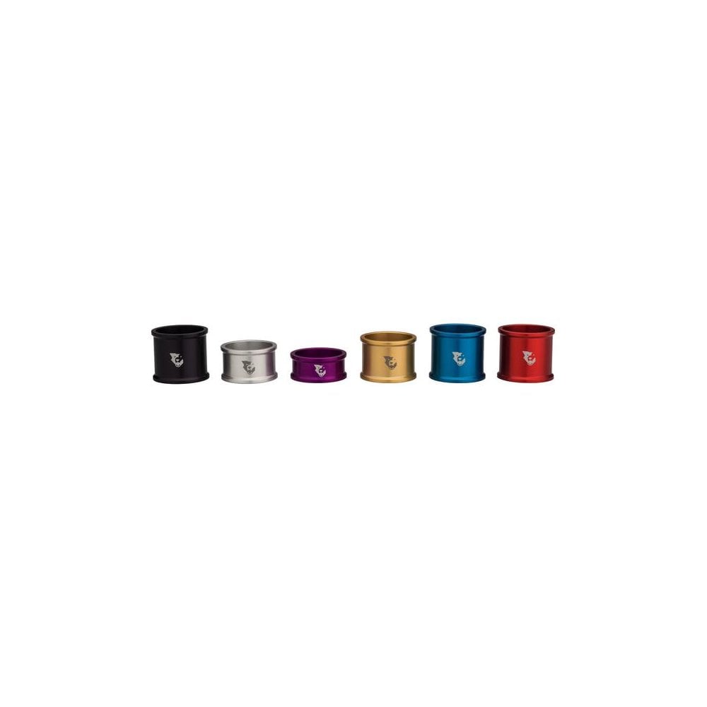 Wolf Tooth Components Headset Spacer 5 Pack, 5mm, Purple 