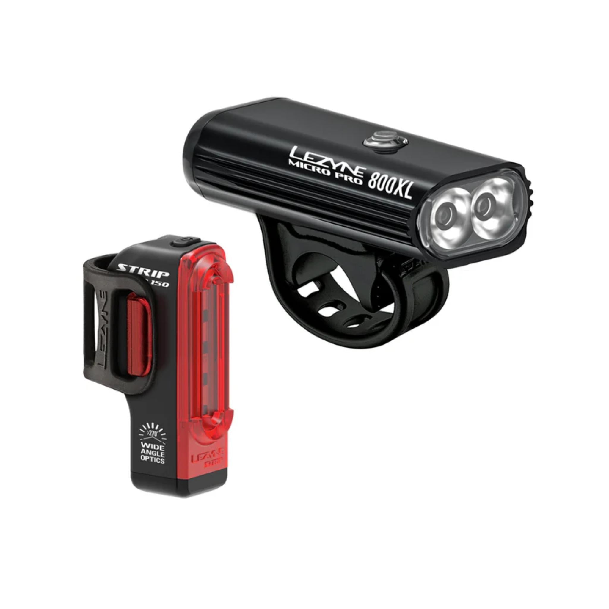 Lezyne Micro Pro 800XL / Strip Pair