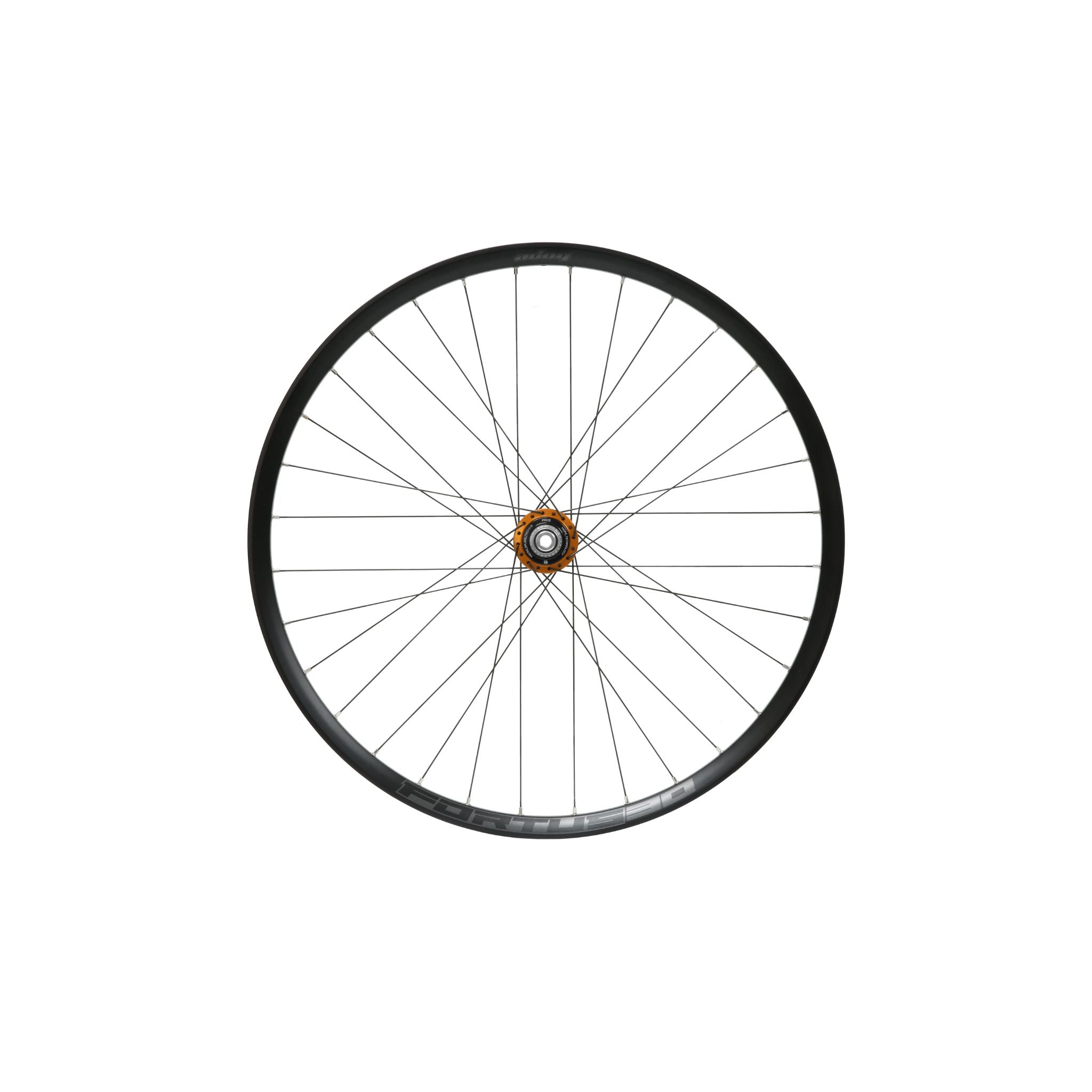 Hope Fortus 30W Pro 5 Orange Rear Wheel