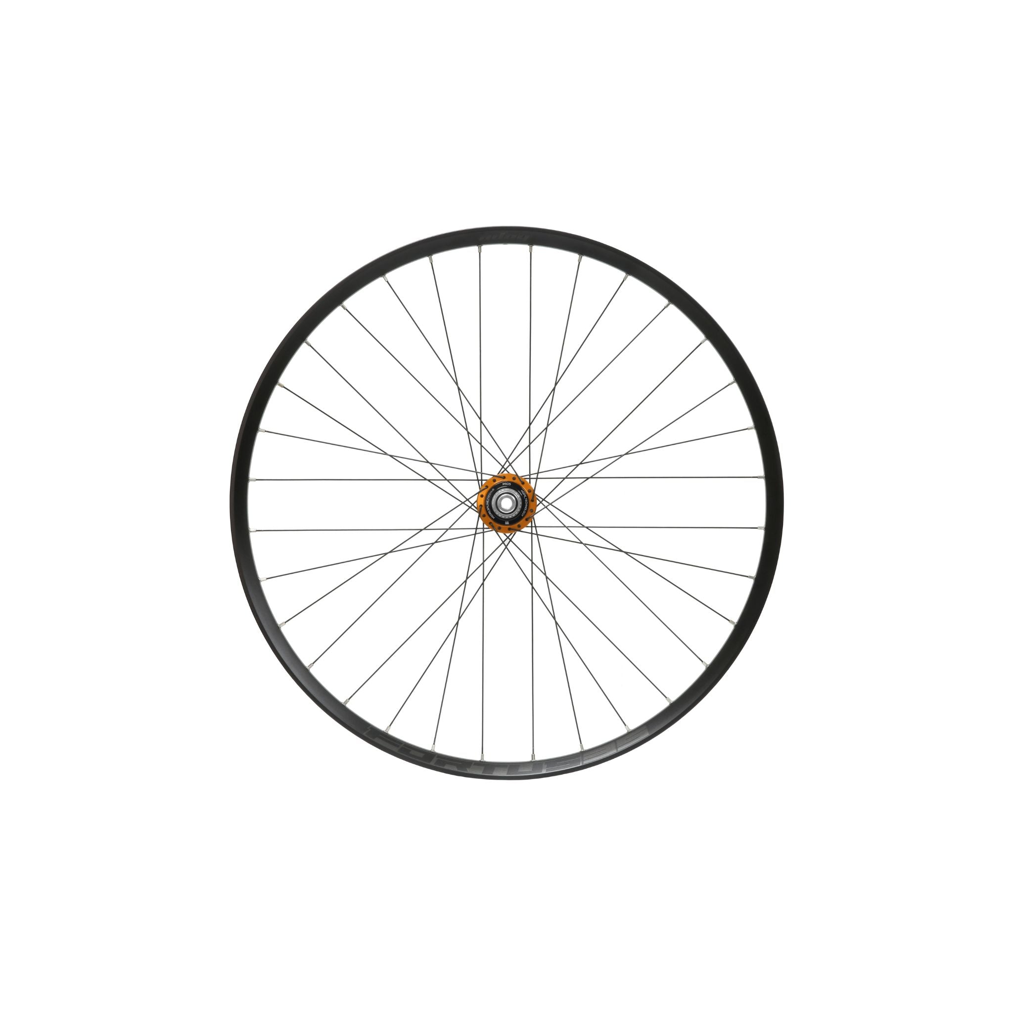 Hope Fortus 35W Pro 5 Orange Rear Wheel