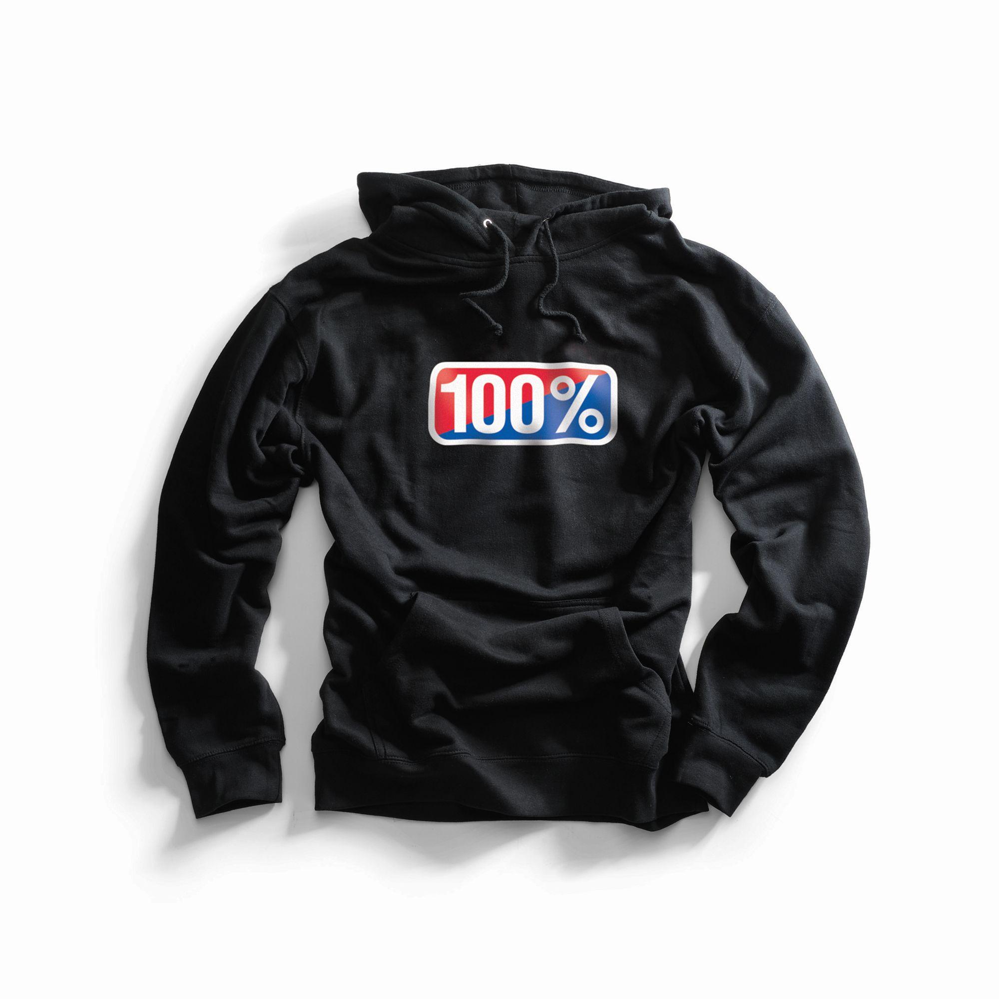 100% Classic Pullover Fleece Hoodie