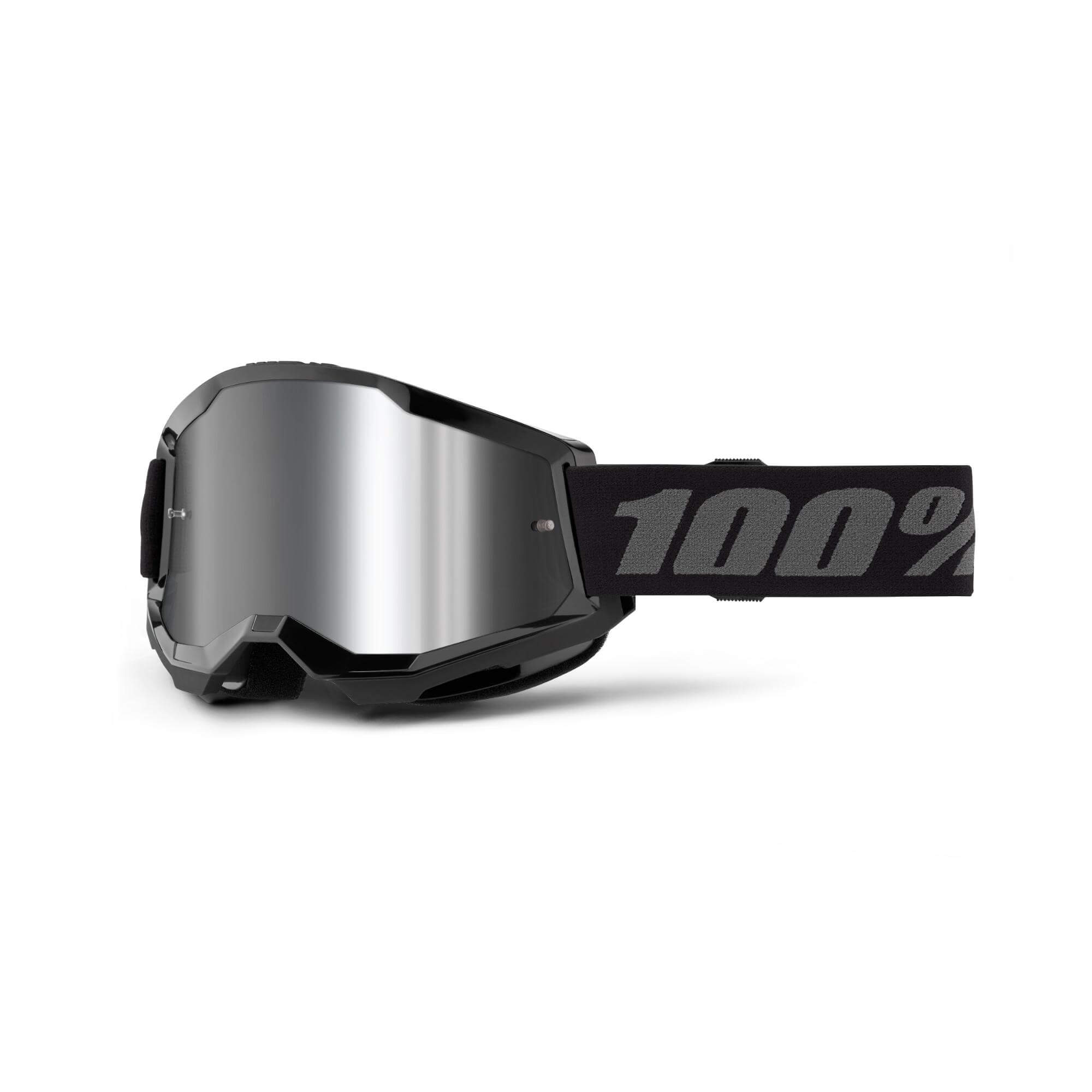 100% Strata 2 Mirror Lens Goggles