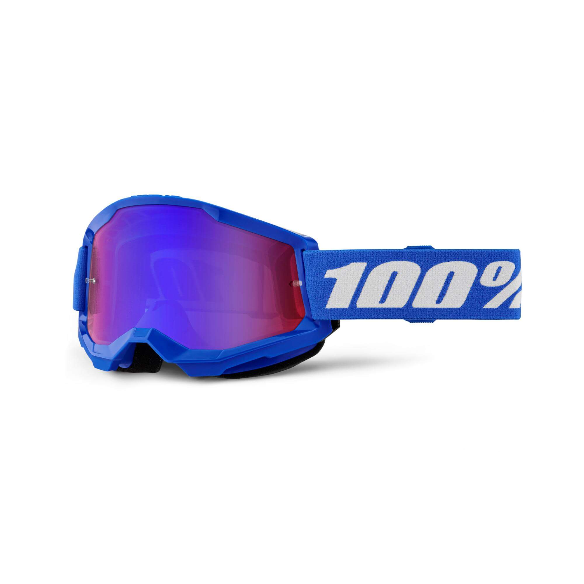 100% Strata 2 Mirror Lens Goggles