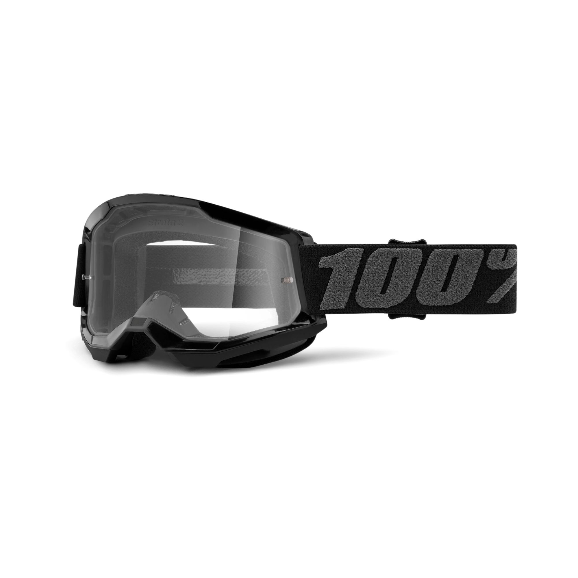 100% Strata 2 Clear Lens Goggles