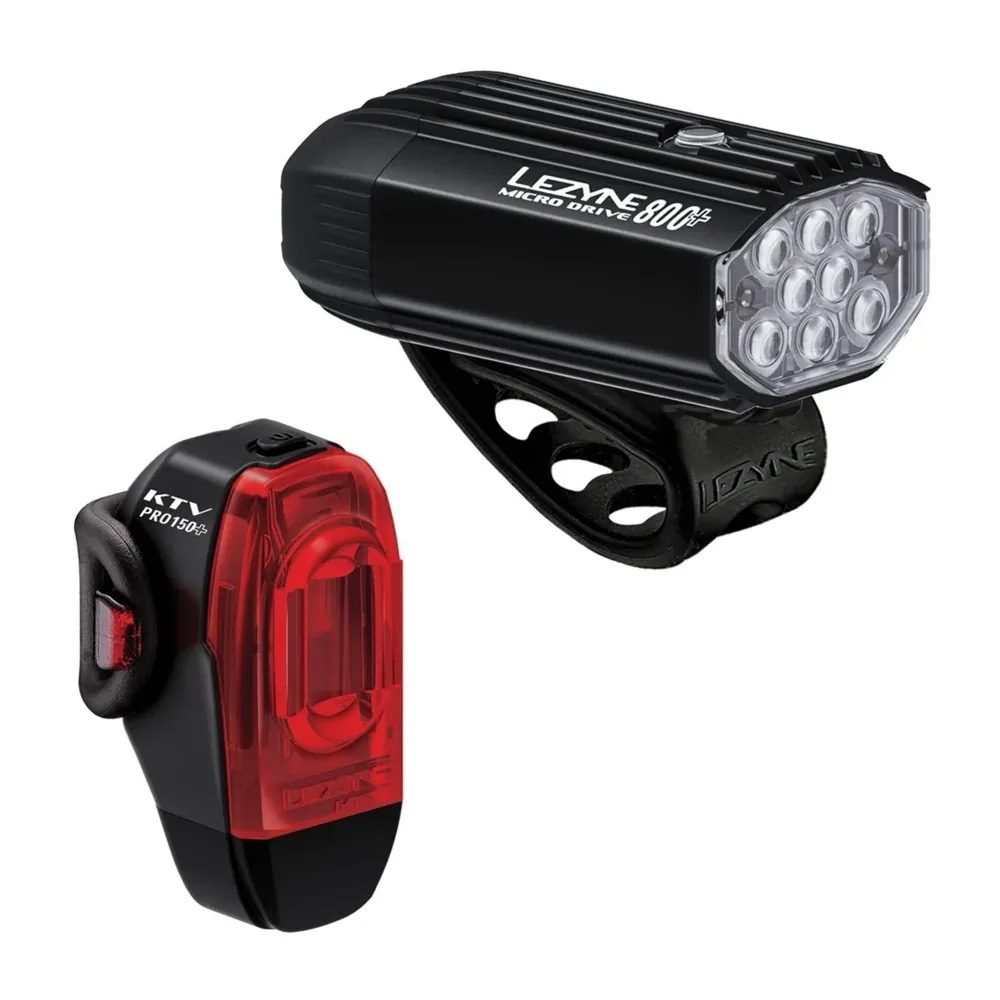 Lezyne Micro Drive 800+ /  KTV Drive Pro+ LED Light Set