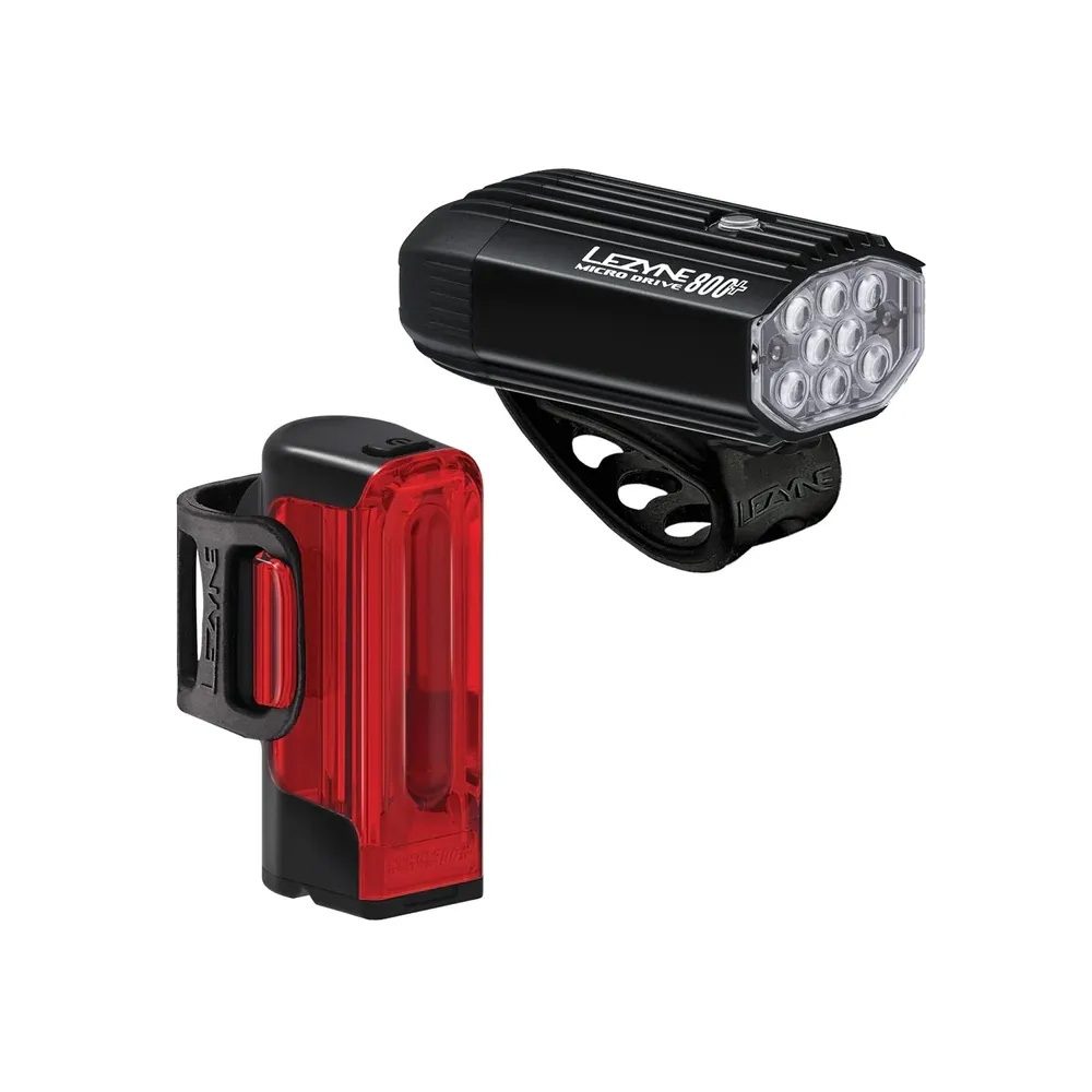 Lezyne Micro Drive 800+ /  Strip Drive 300+ Light Set