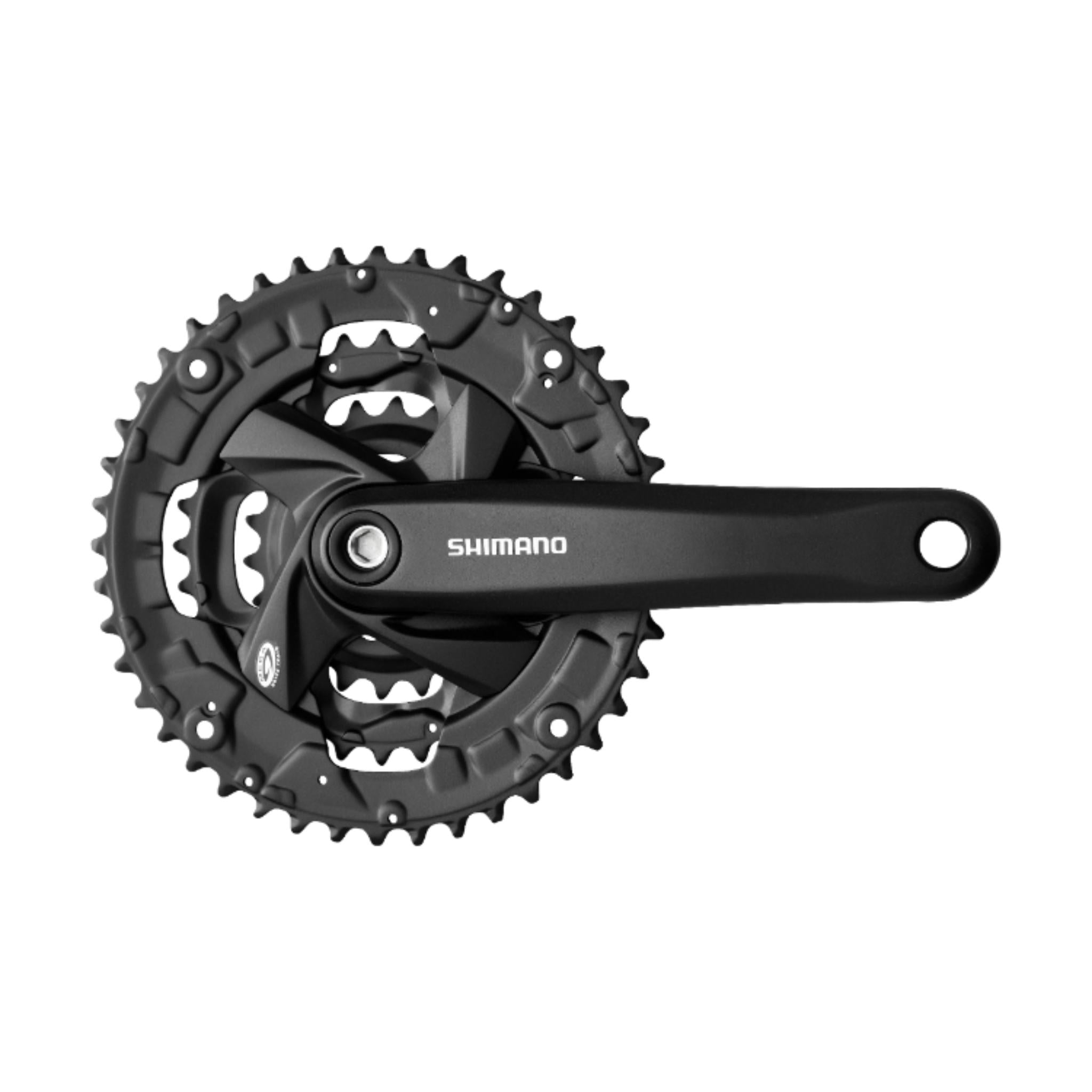 Shimano FC-M371 Square Taper Chainset 44/32/22T 175mm Black