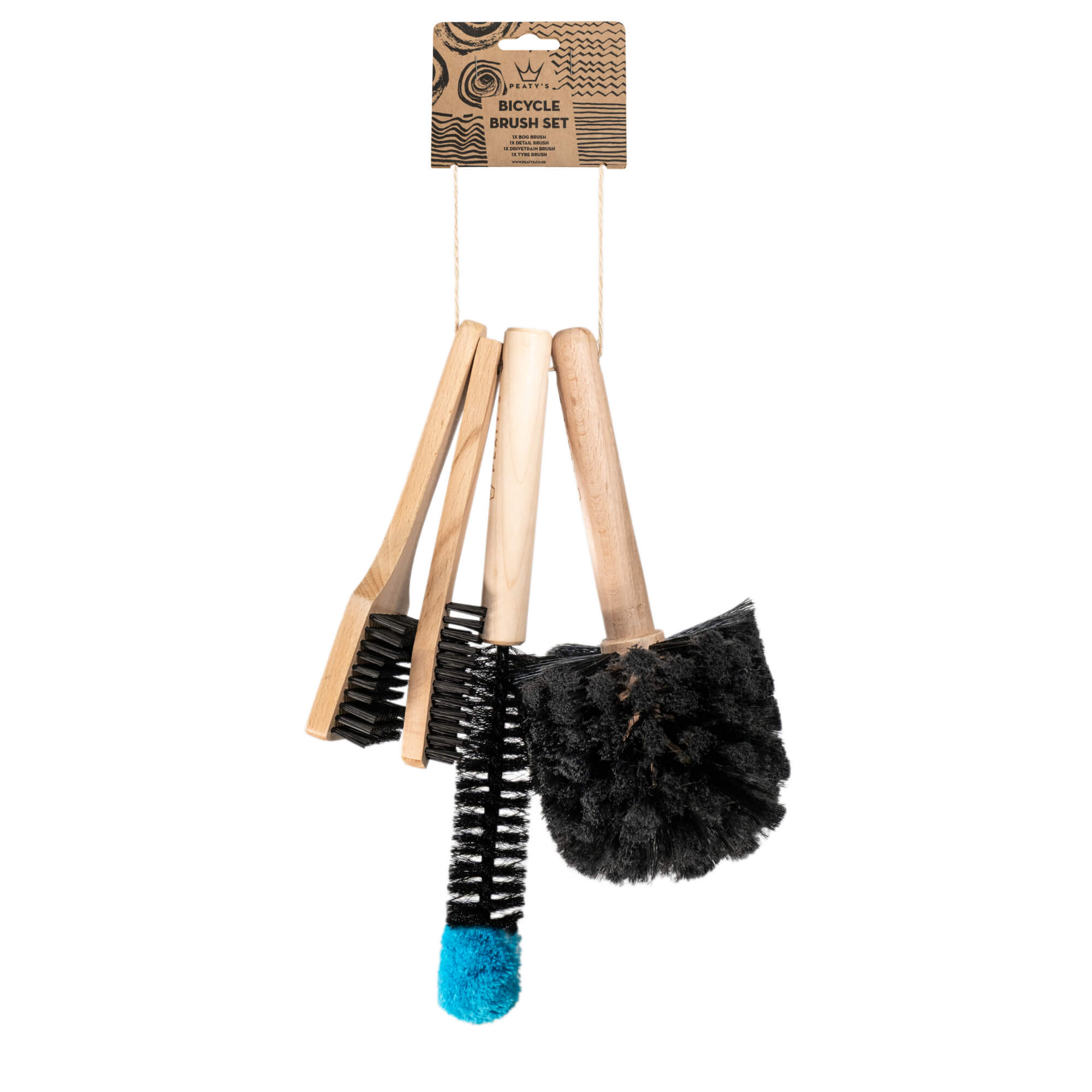 Peaty's Bicycle Brush - Set