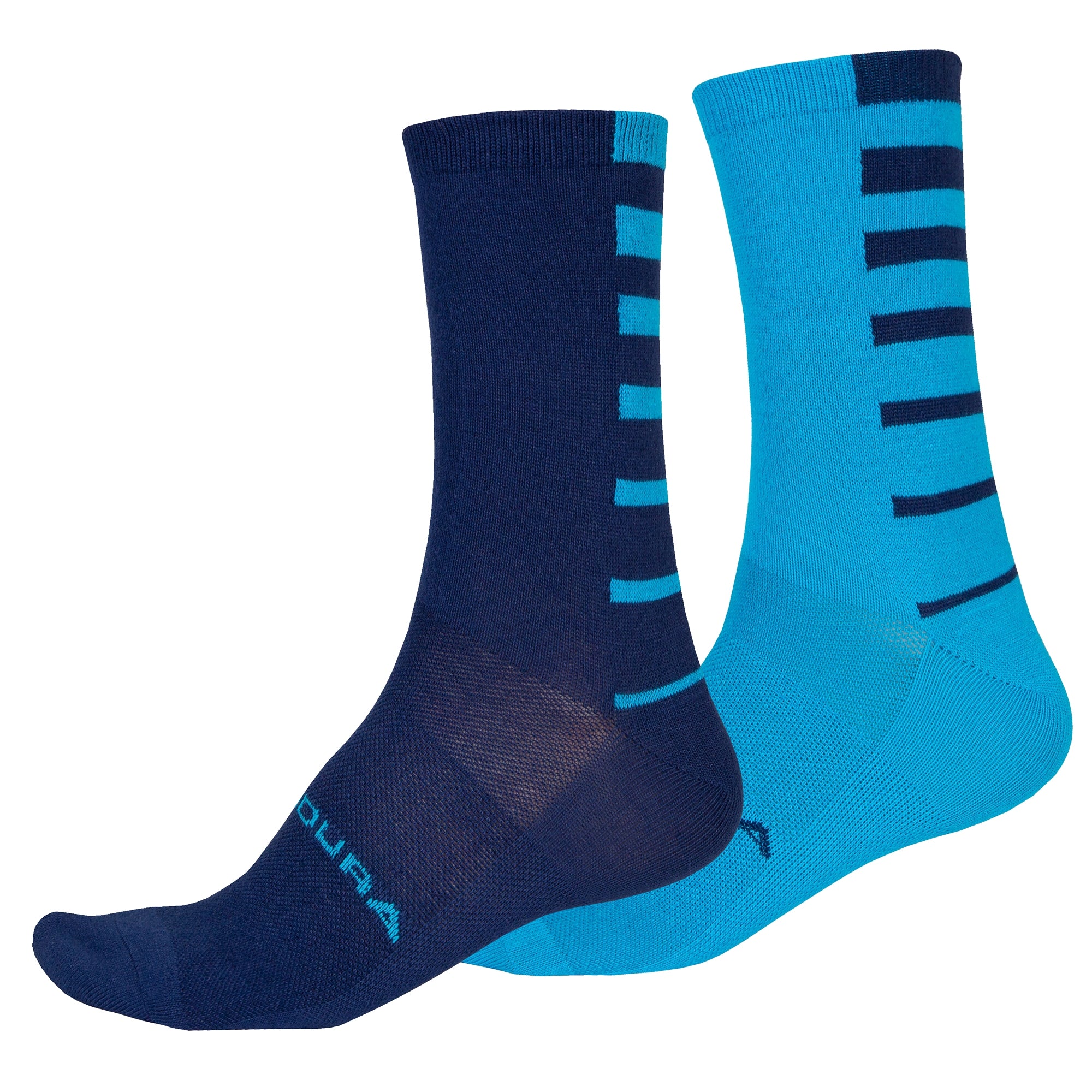 Endura Coolmax Stripe Socks (Twin Pack)