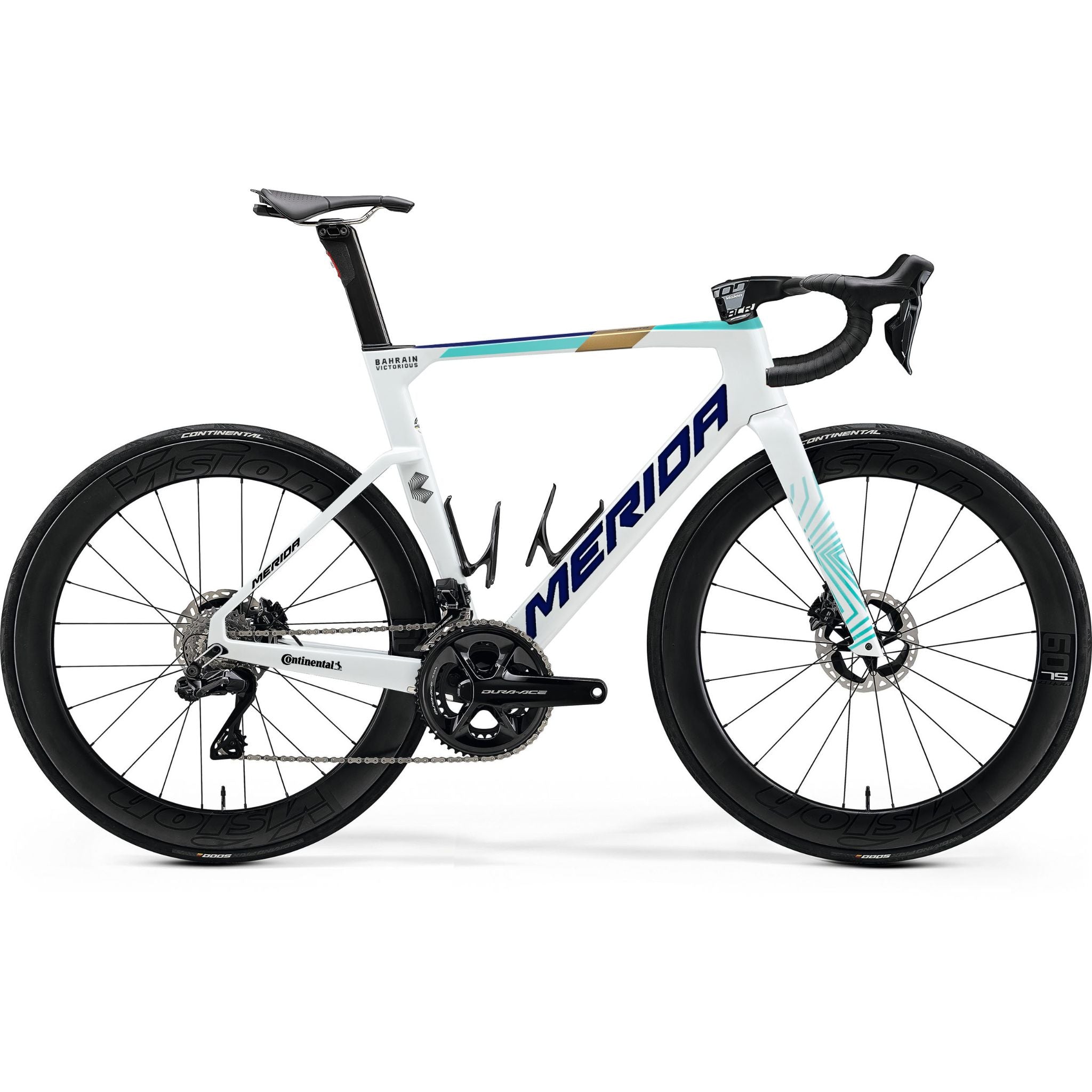 Merida Reacto Team White/Teal 2024