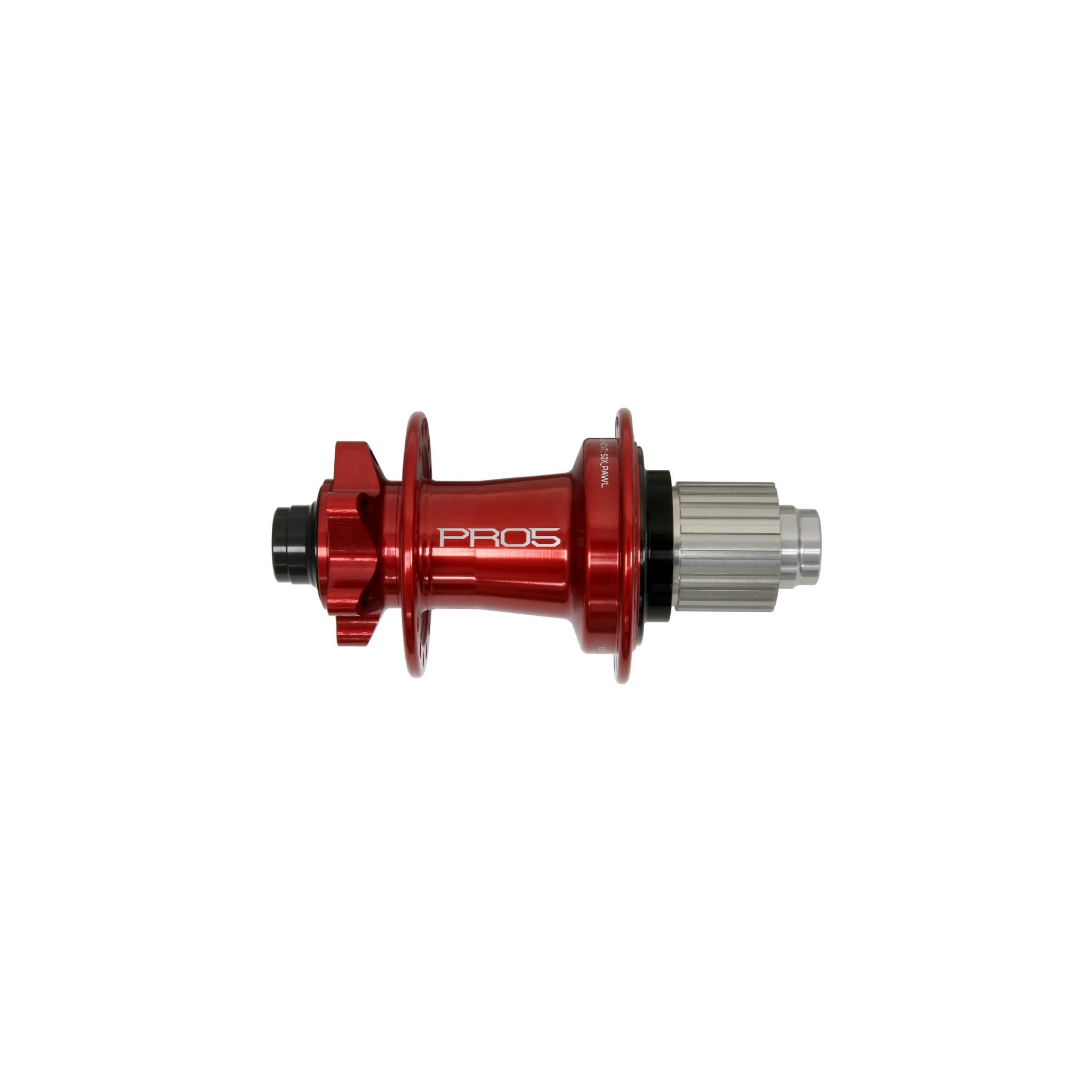 Hope Pro 5 Rear Hub 6-Bolt - Red