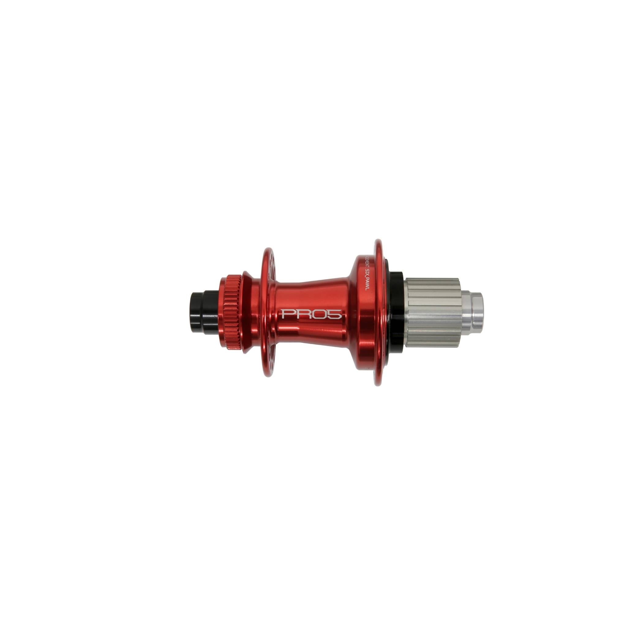 Hope Pro 5 Rear Hub Centre Lock - Red