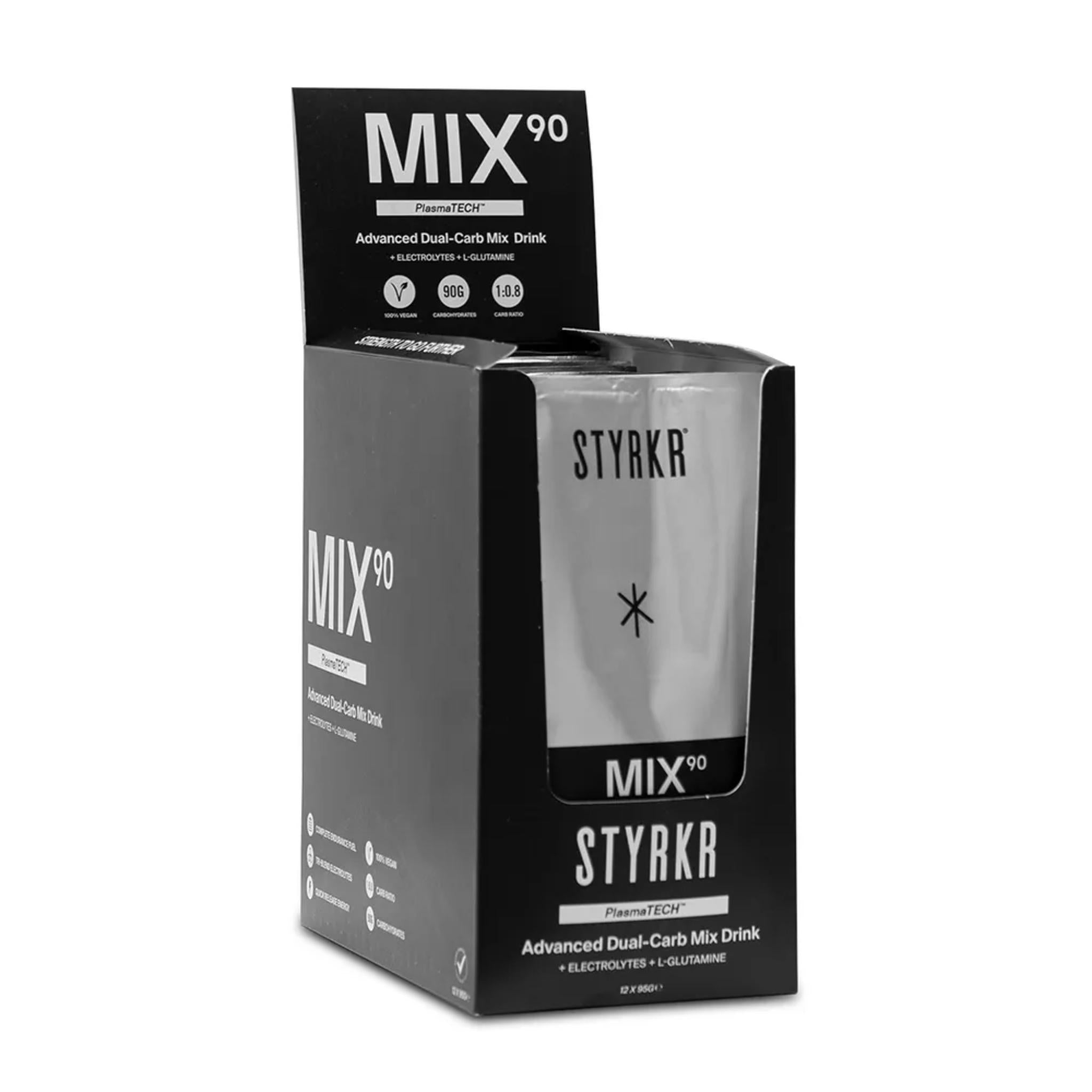 STYRKR MIX90 Caffeine Dual-Carb Energy Drink Mix