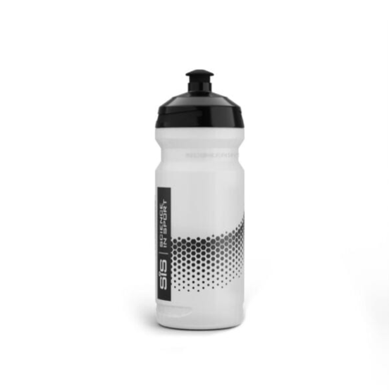 Science in Sport Clear Branded Water Bottle, Wide Neck, 600ml