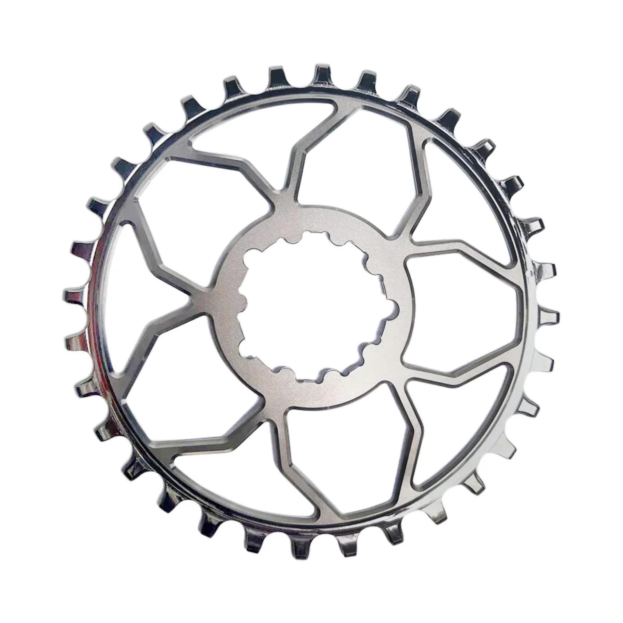 5DEV 3-Bolt Direct Mount Titanium Chainring