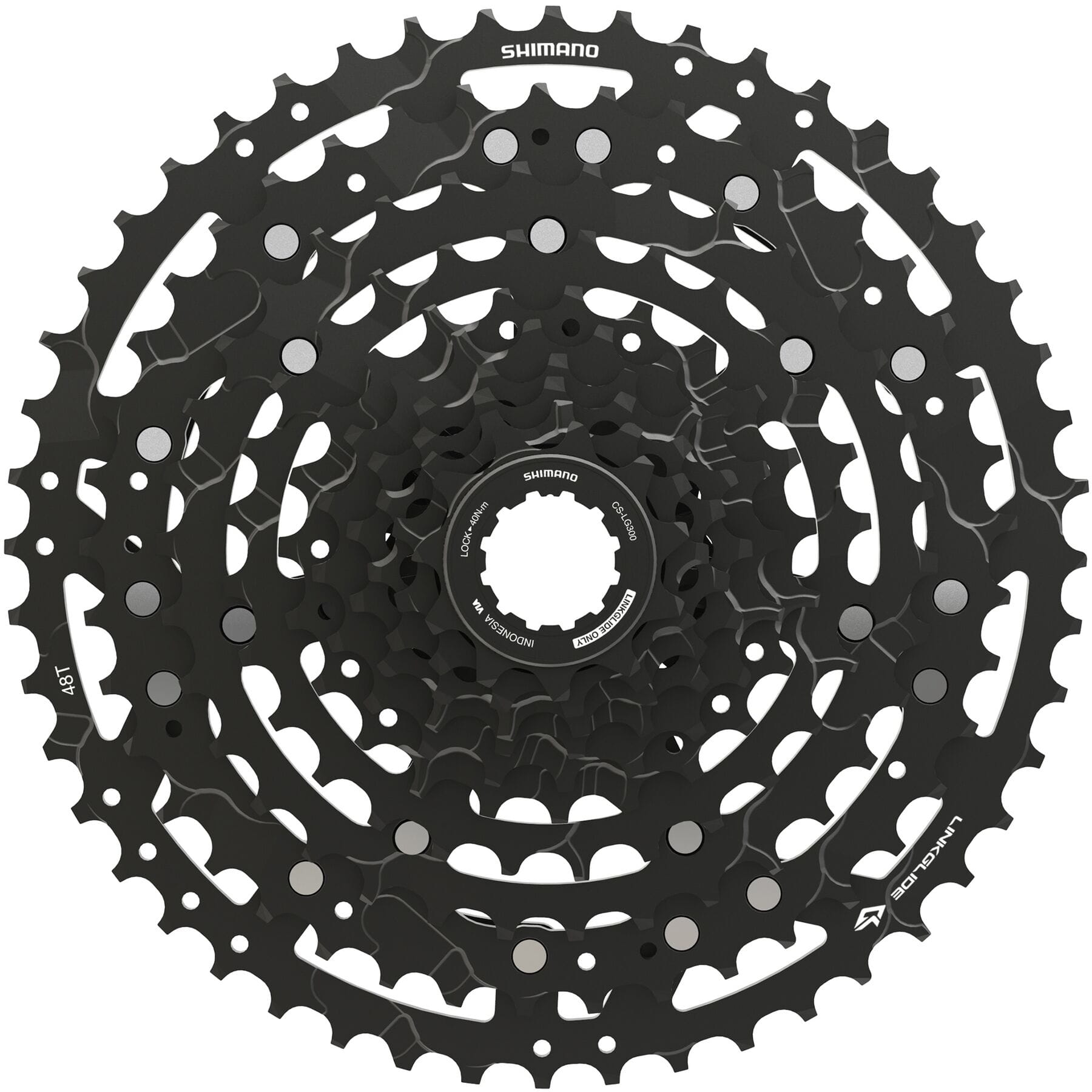 Shimano CUES CS-LG300-10 Link Glide 10-Speed Cassette