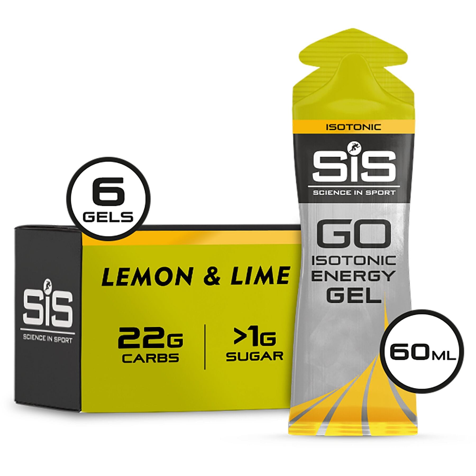 Science in Sport GO Energy Gel (6 Gel Multipack)