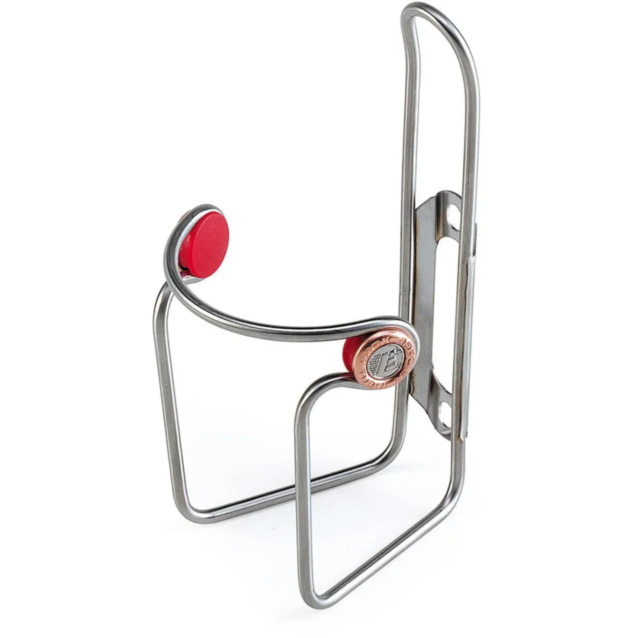 Elite Ciussi Inox Bottle Cage - Tubular Stainless Steel