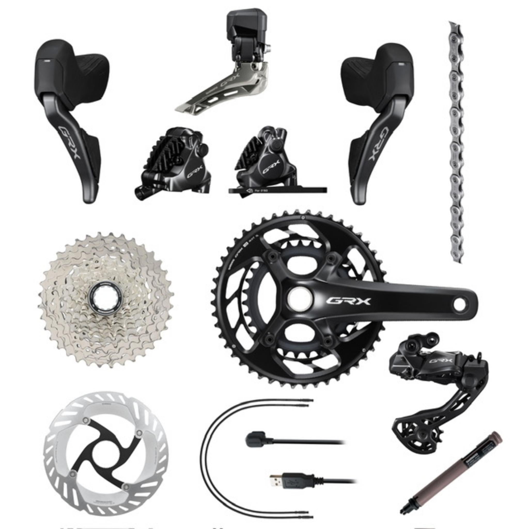 Shimano GRX 825 Di2 12-Speed Groupset