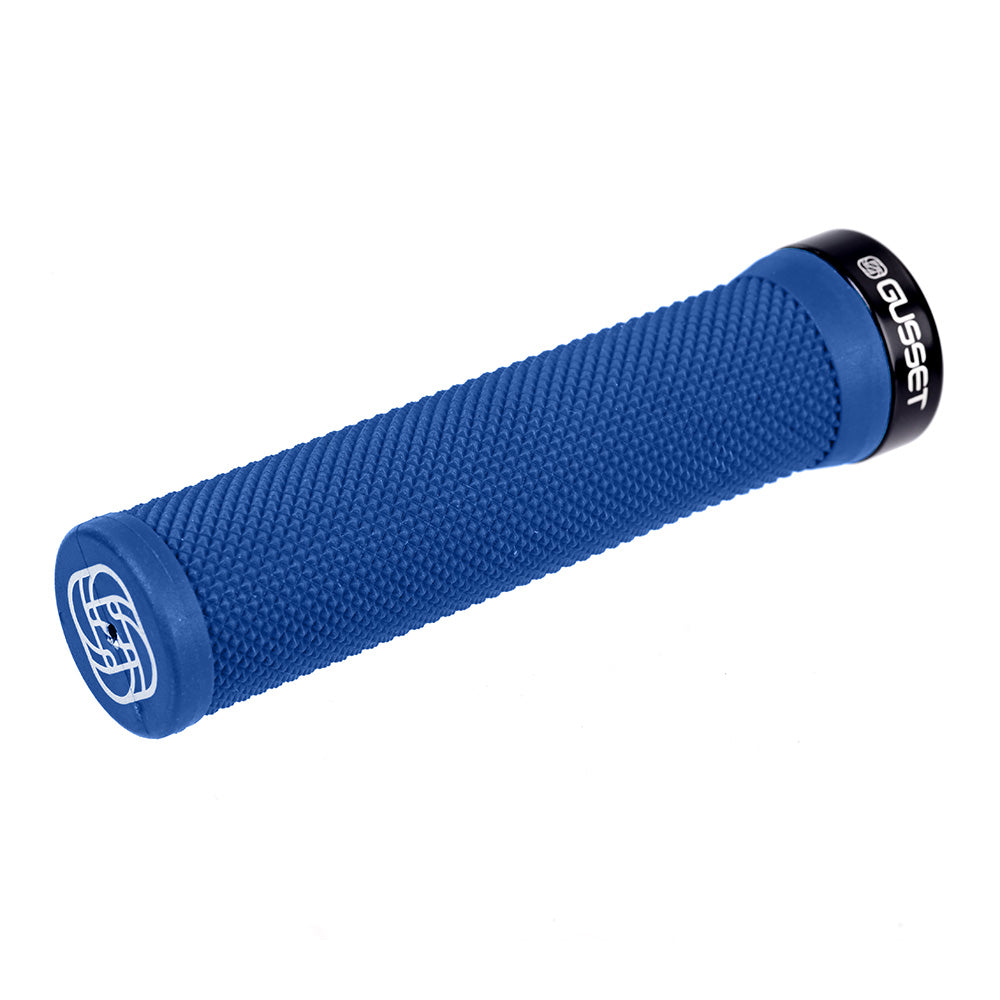 Gusset Single File Lock-On Grips