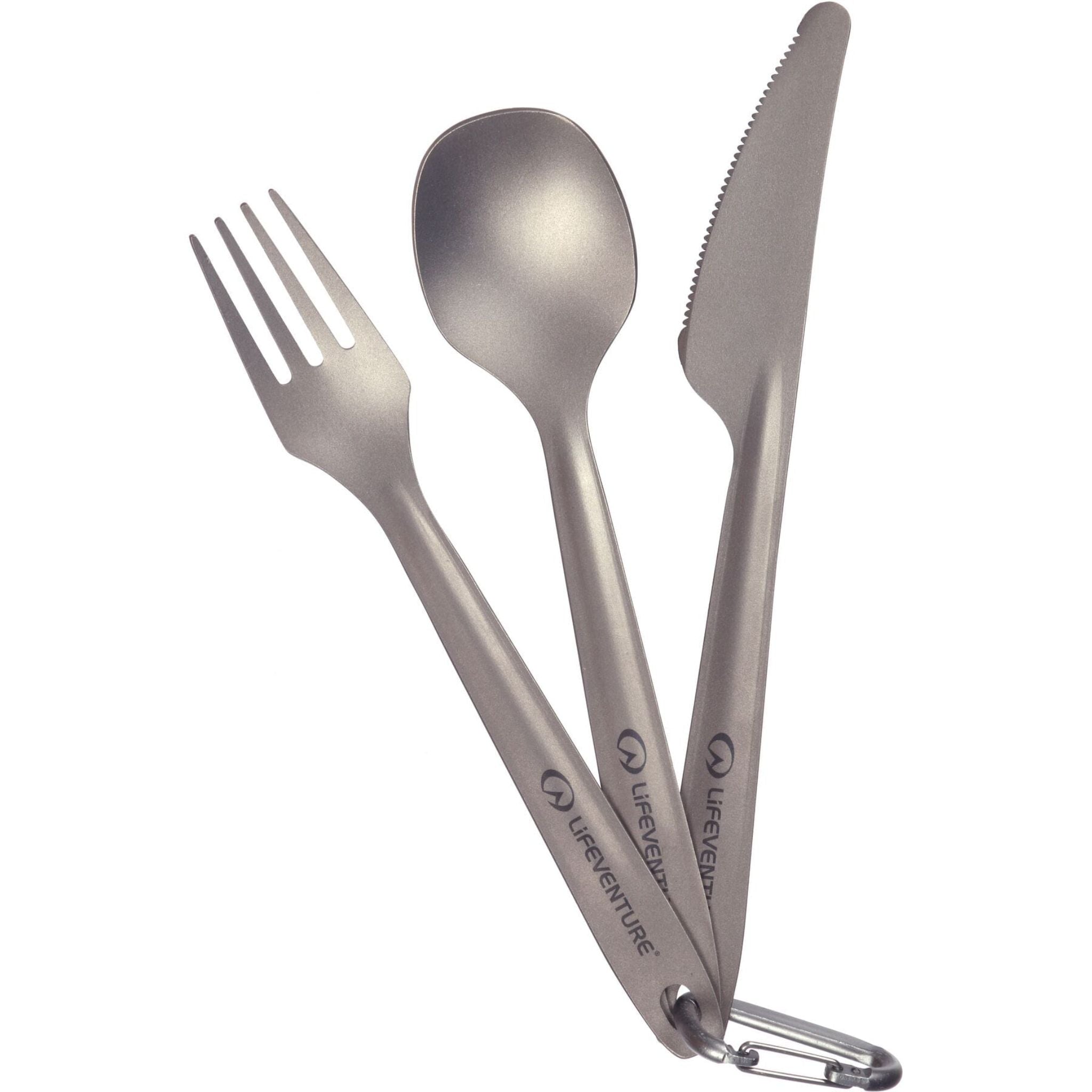 Lifeventure Superlight Titanium Cutlery Set