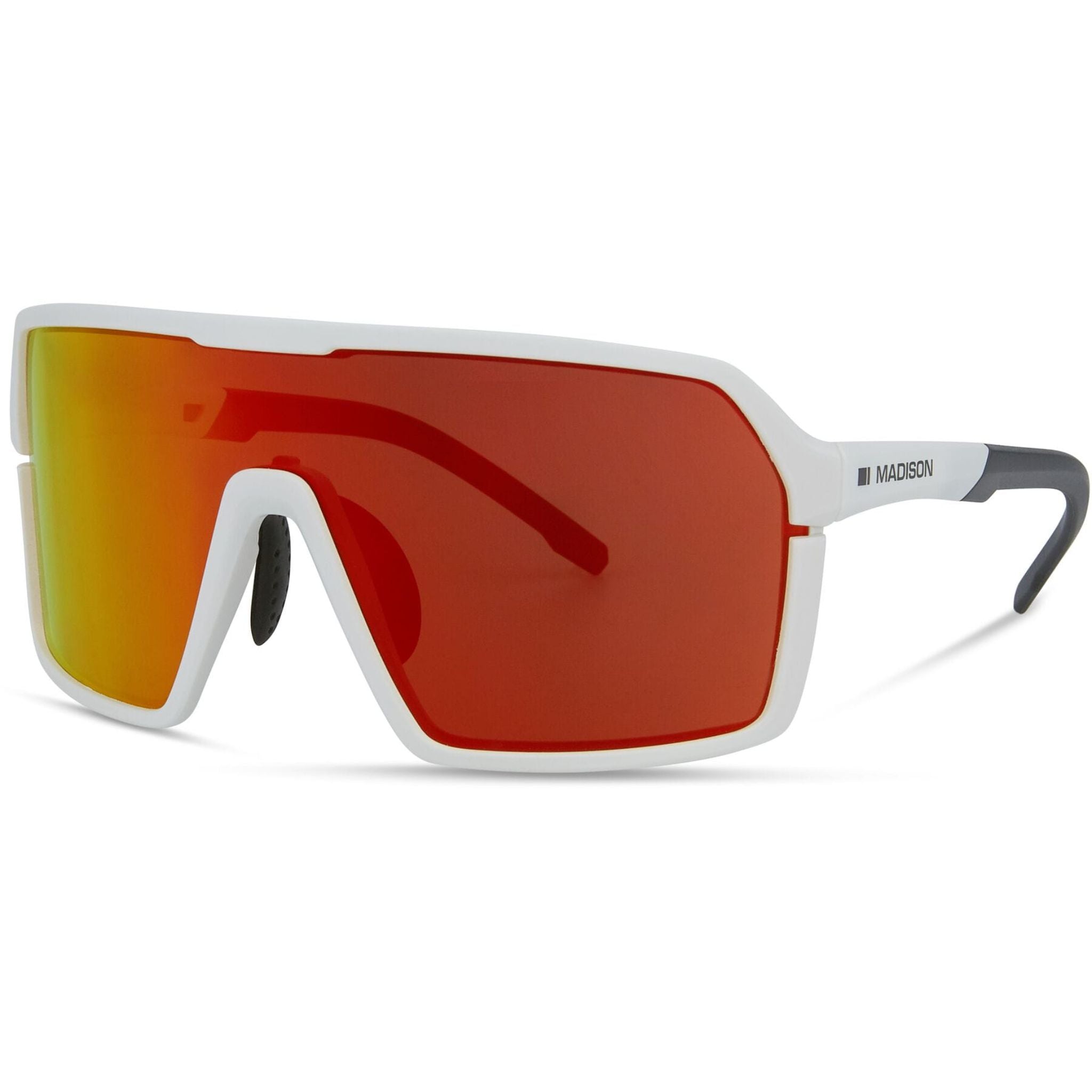 Madison Crypto Sunglasses Gloss White 3 Lens Pack