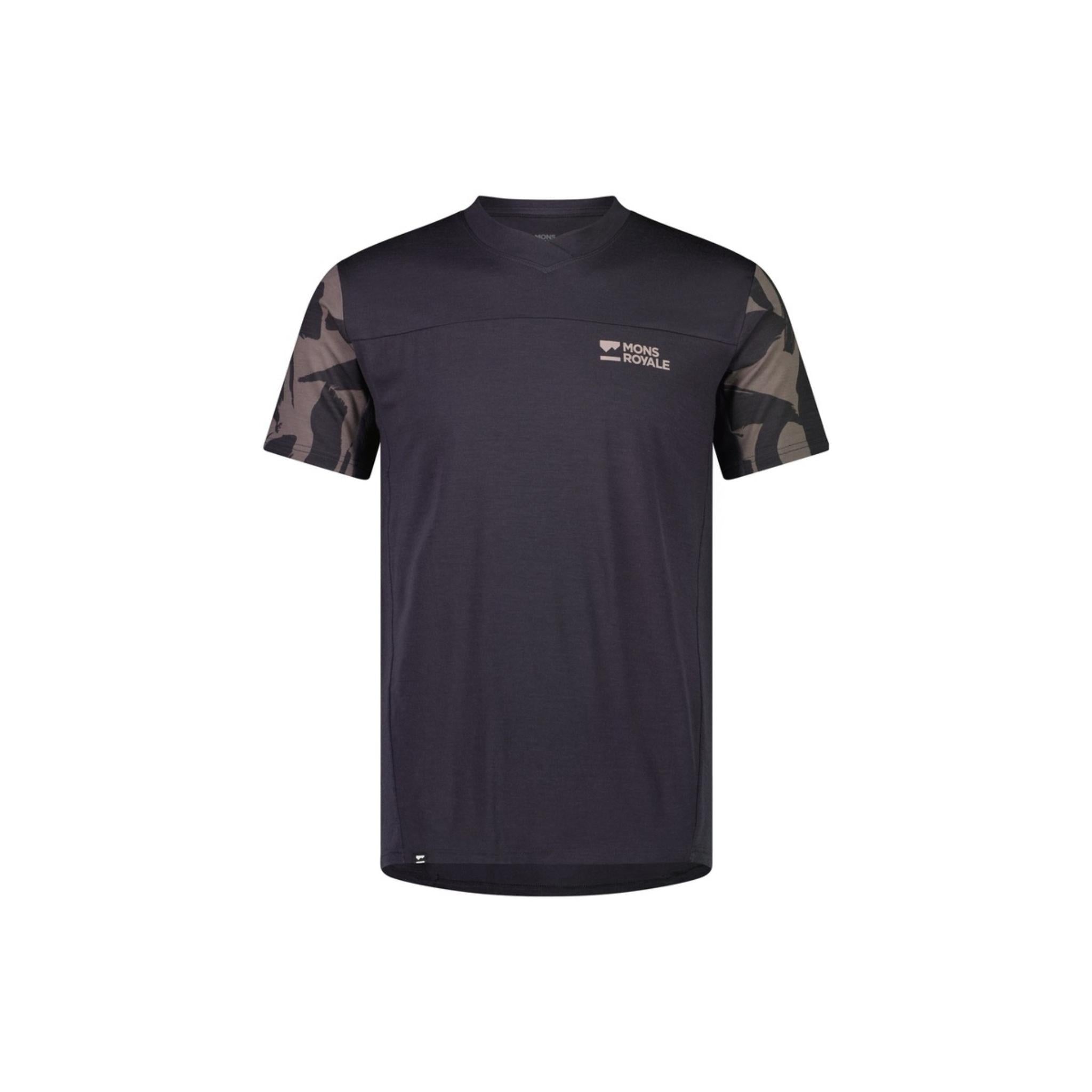 Mons Royale Redwood Enduro VT Jersey - Shale / Fragments