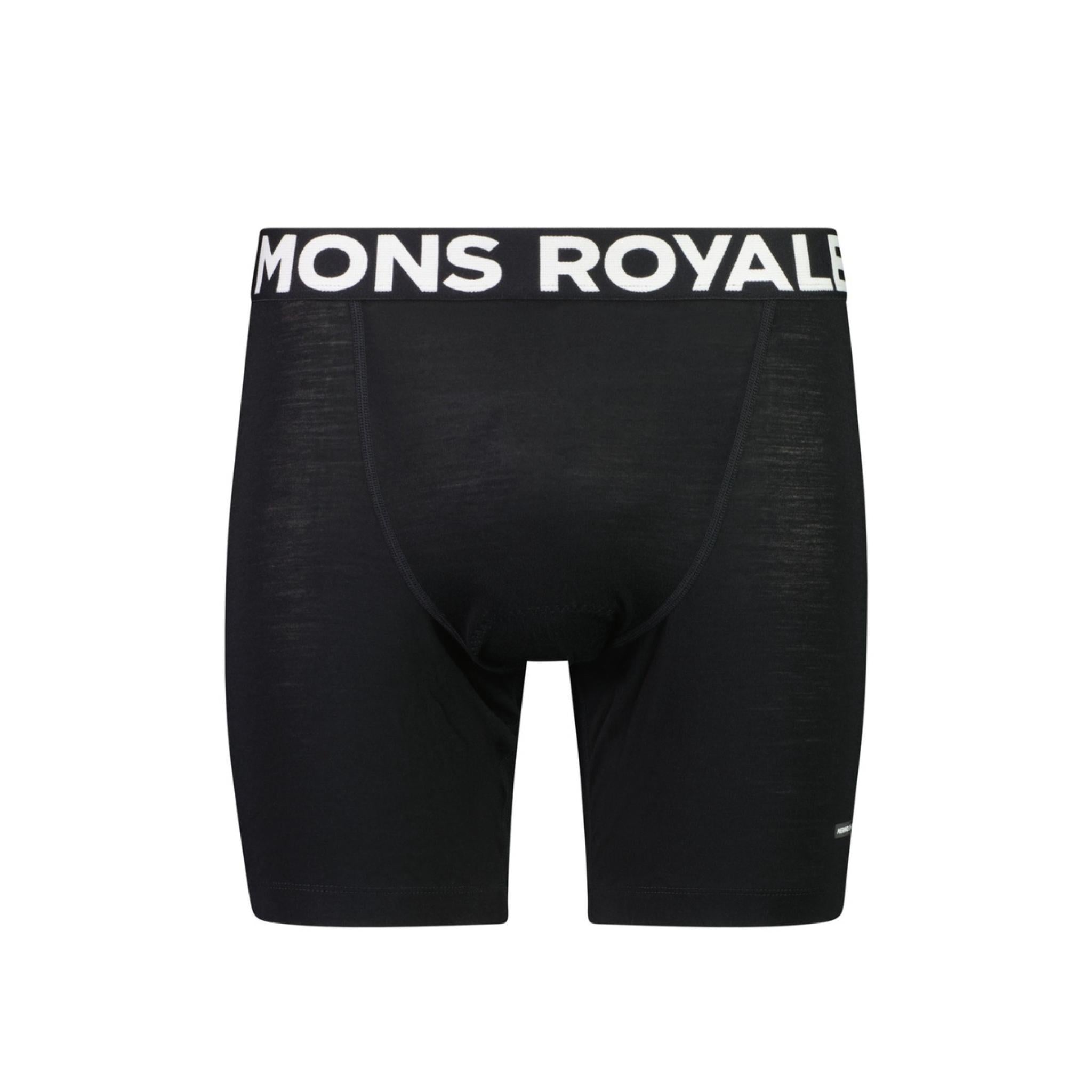 Mons Royale Low Pro Merino Aircon Bike Short Liner - Black