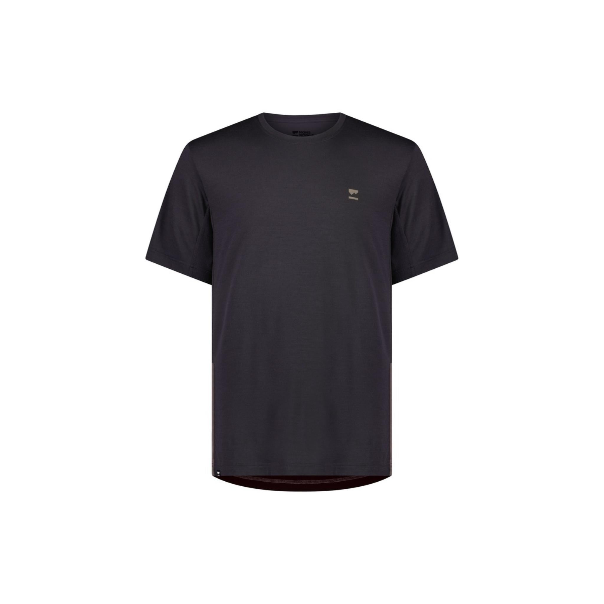 Mons Royale Tarn Merino Shift T-Shirt - Iron / Shale