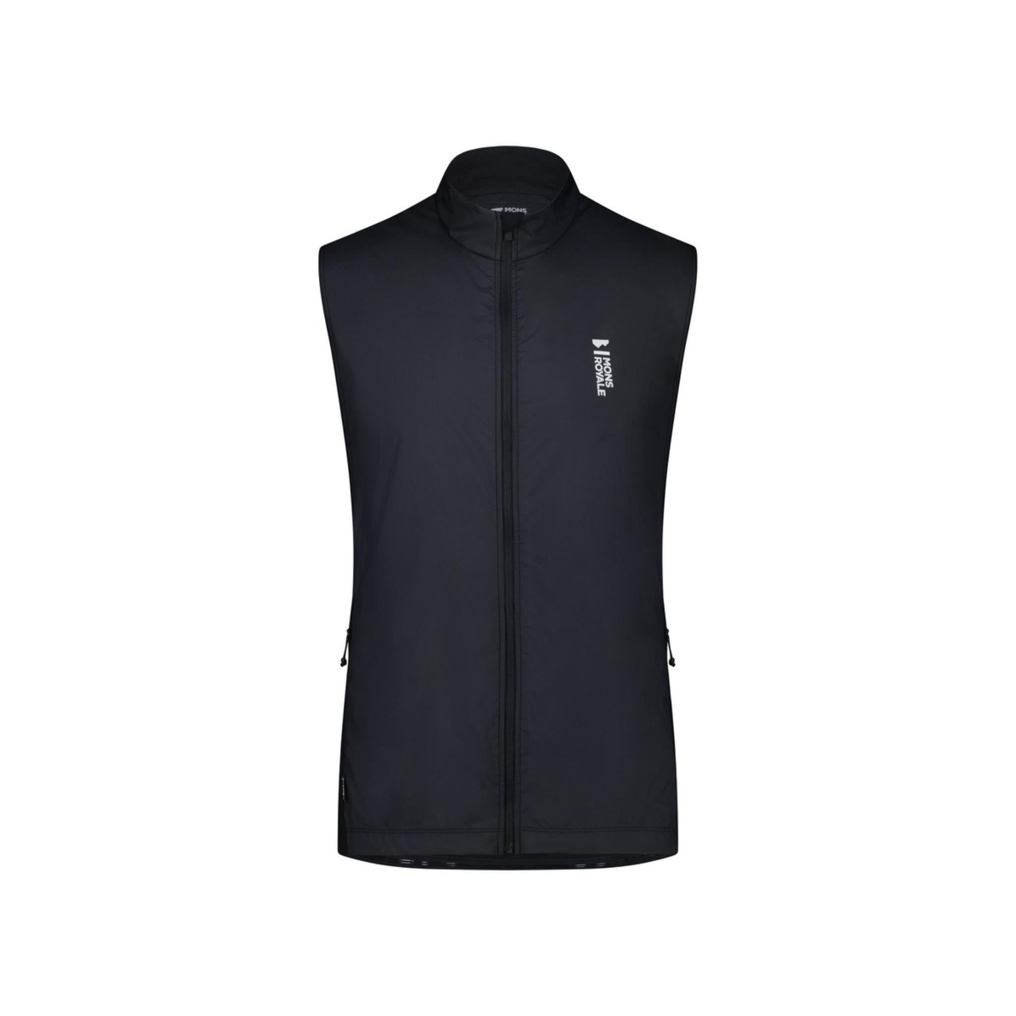 Mons Royale Redwood Wind Vest - Black