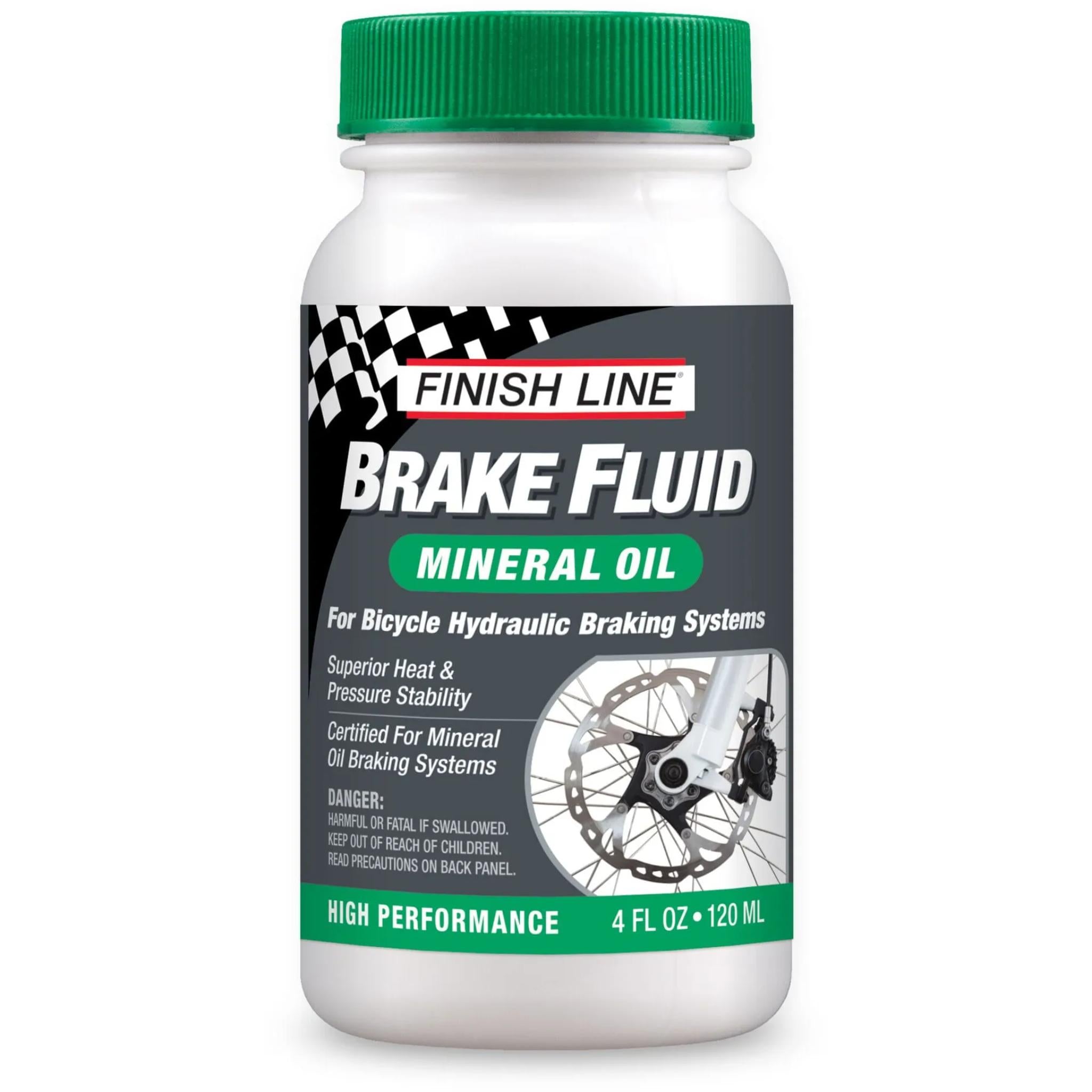 Finish Line Mineral Oil Brake Fluid 4 Oz / 120 Ml