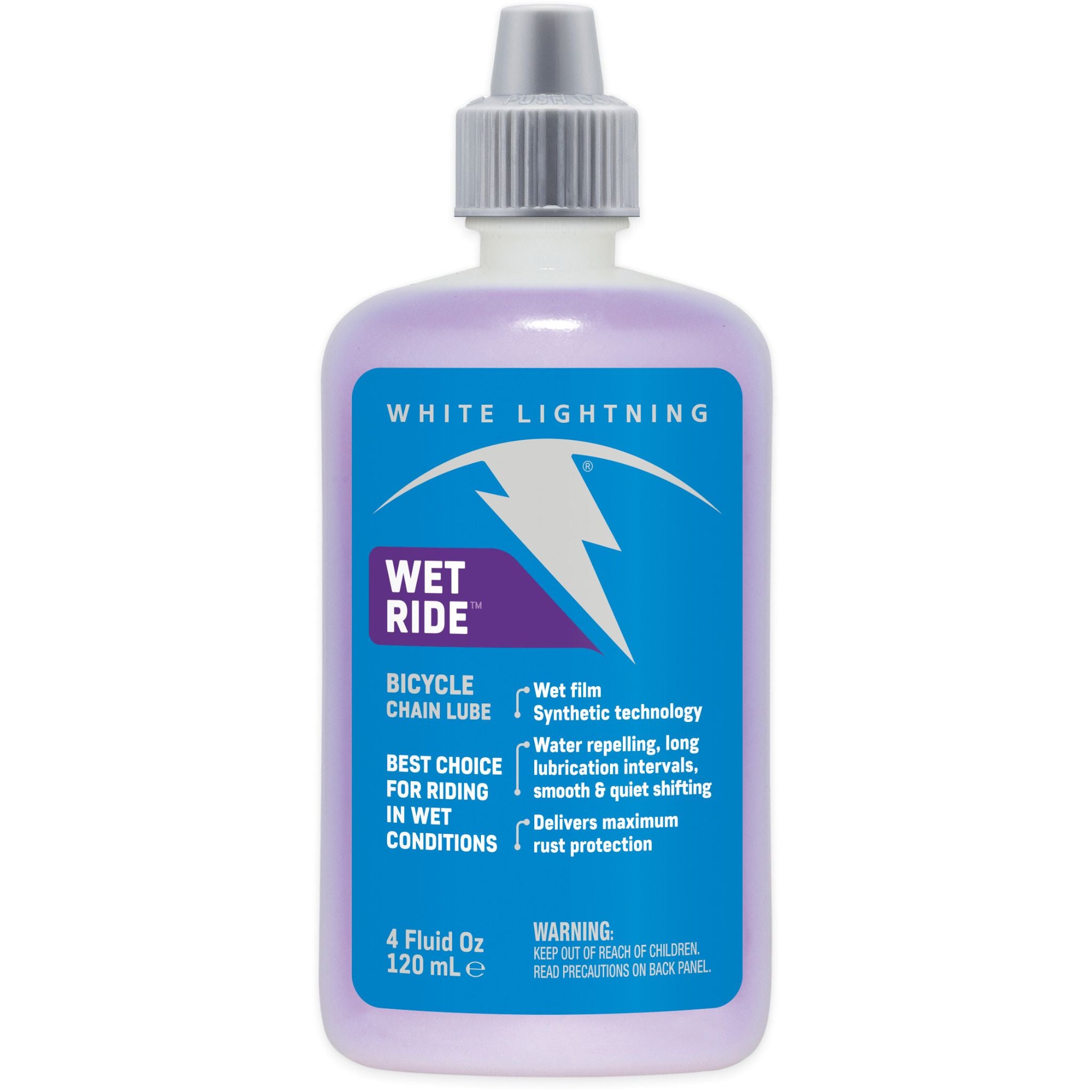 White Lightning Wet Ride Chain Lube