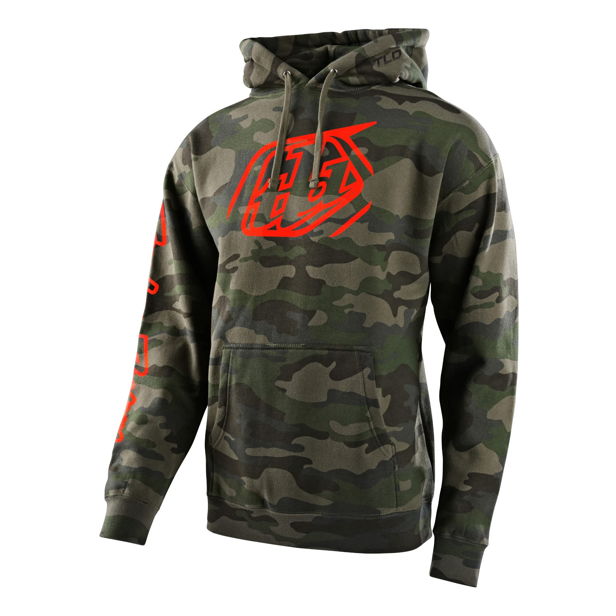 Troy Lee Designs Cropped Badge Pullover Hoodie