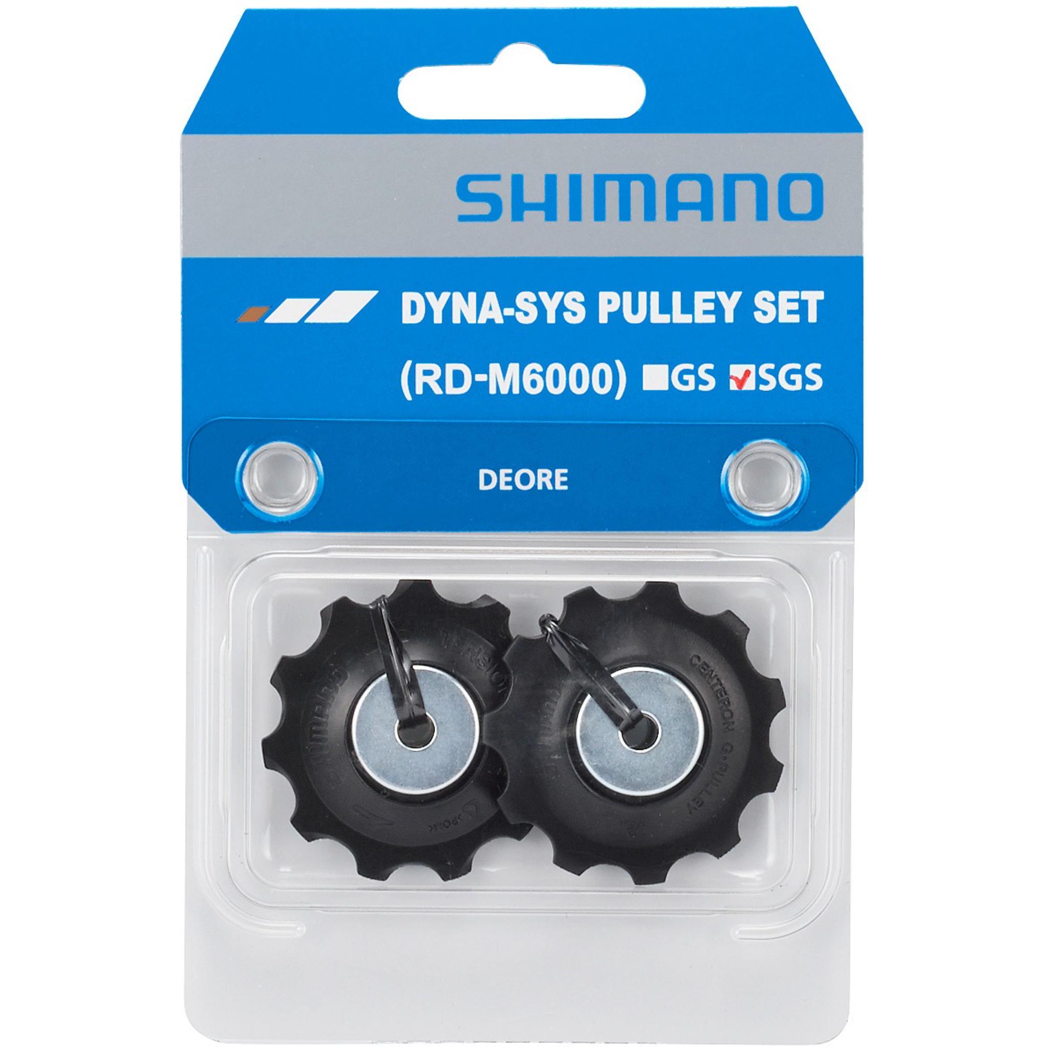 Shimano Deore RD-M6000 tension and guide pulley set, SGS