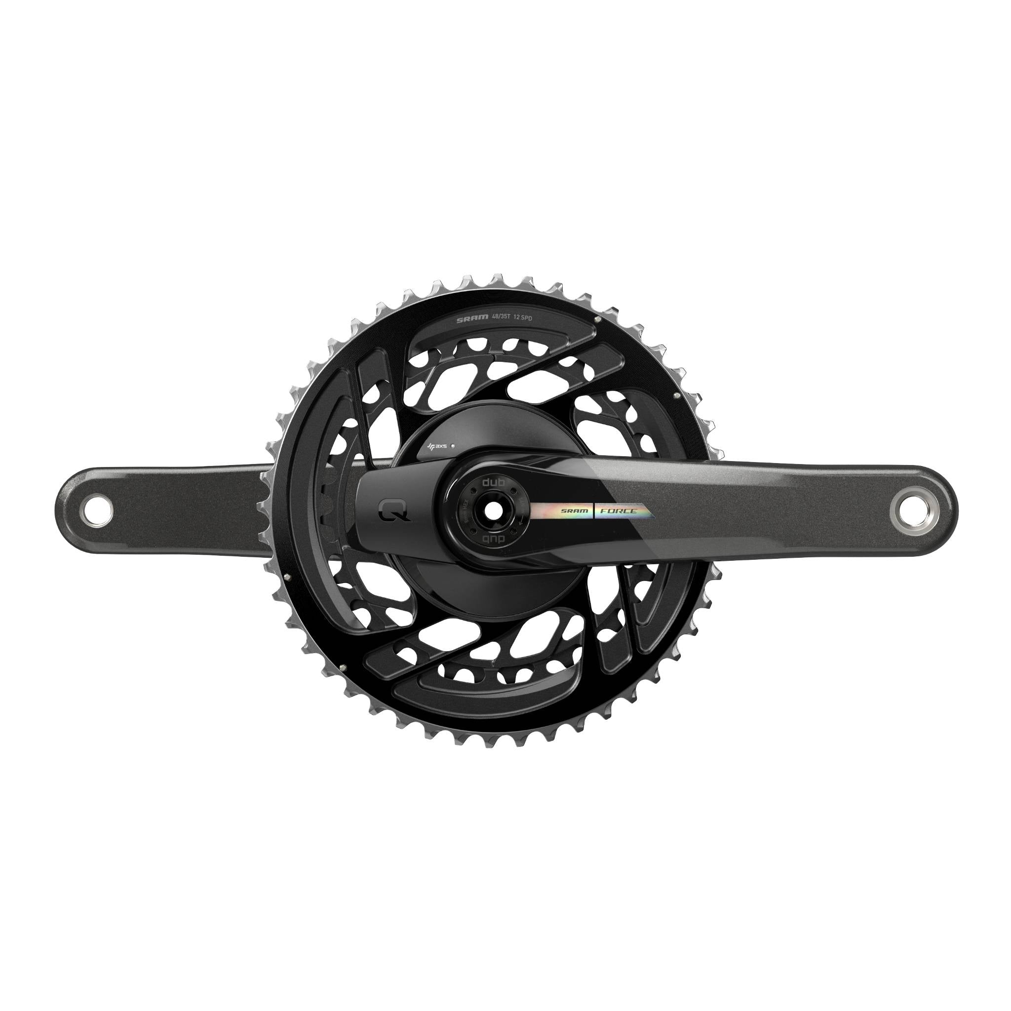 Force AXS D2 Road Power Meter Spider 2x Crankset DUB