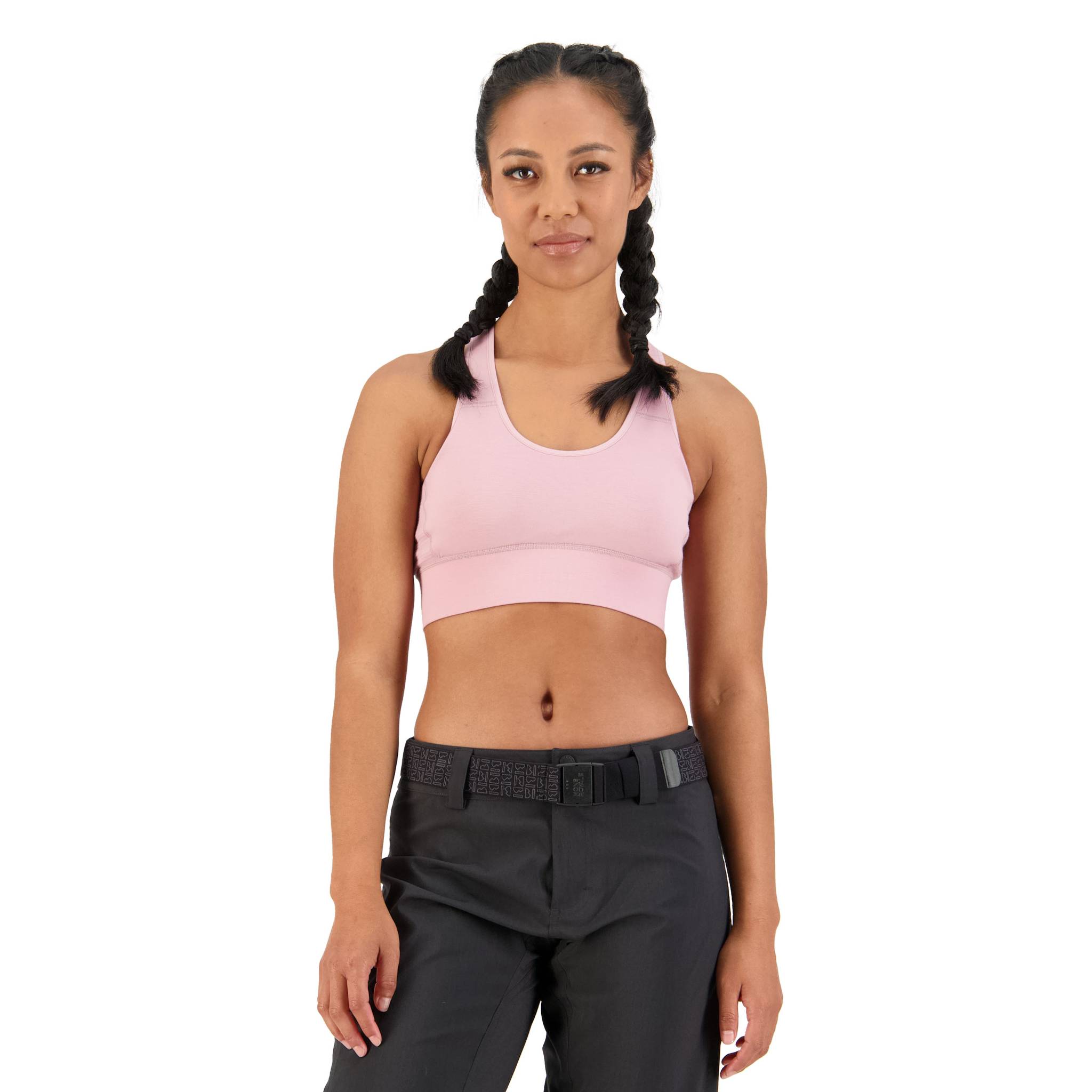 Mons Royale Stratos Merino Shift Sports Bra - Candy