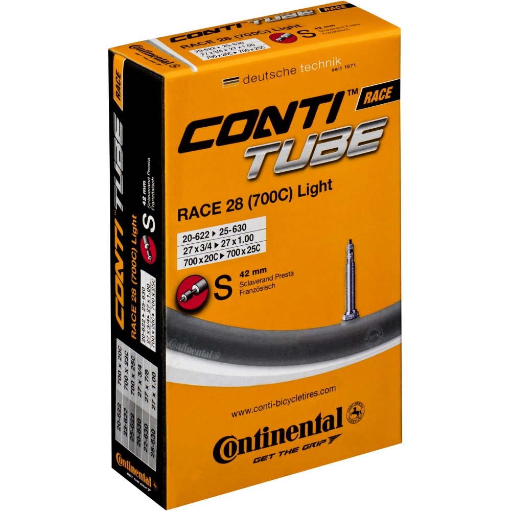 Continental R28 Light Inner Tube 700c Presta Long Valve