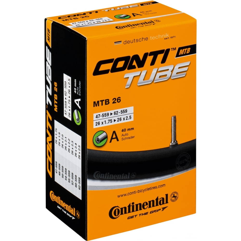 Continental Freeride Inner Tube 26x2.3-2.7 Schraeder