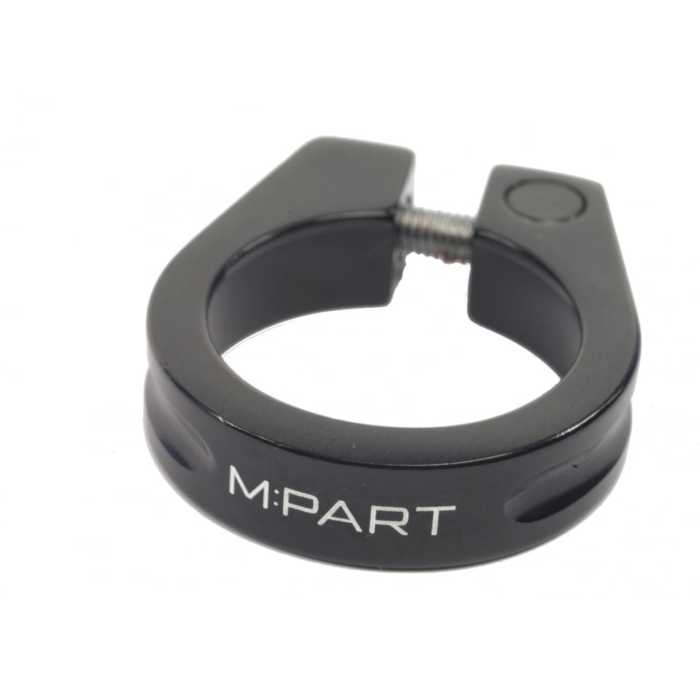 M-Part Threadsaver seat clamp 31.8 mm, black