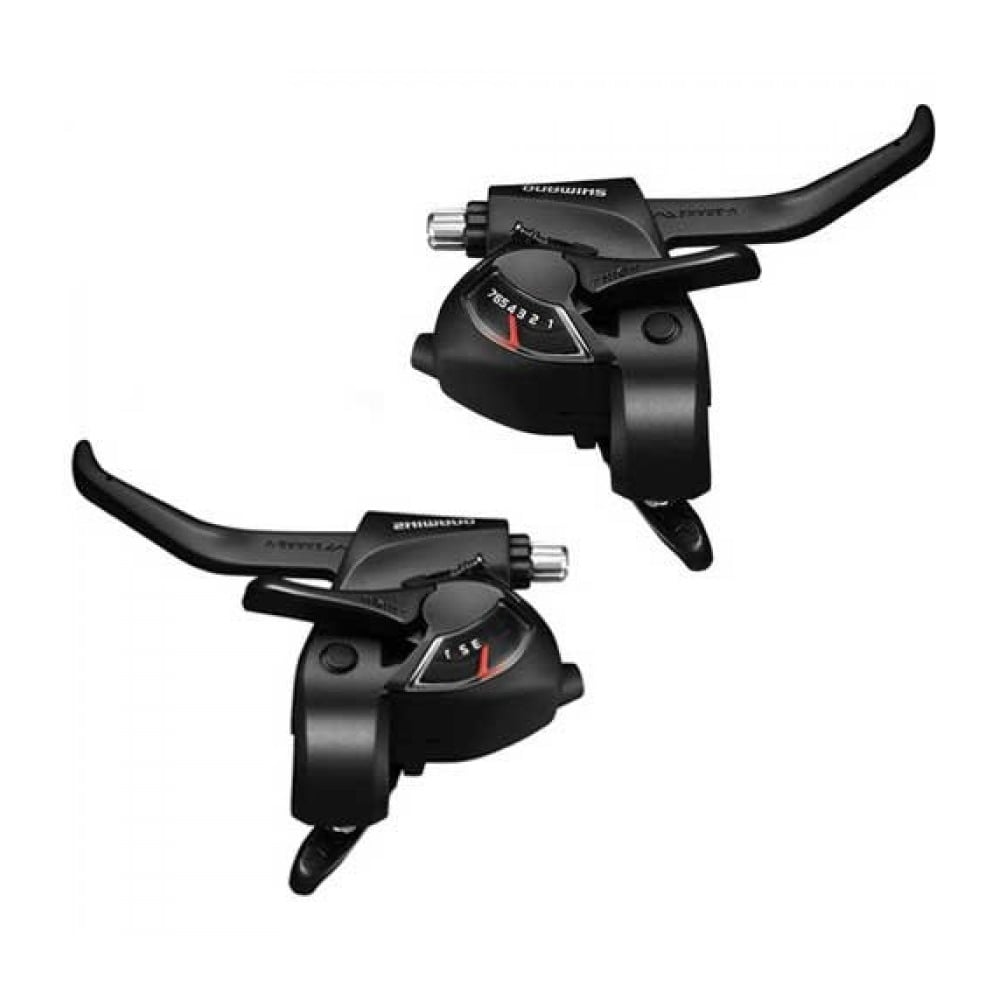 Shimano ST-EF41 EZ fire plus STI set for V-brakes, 3x7 speed