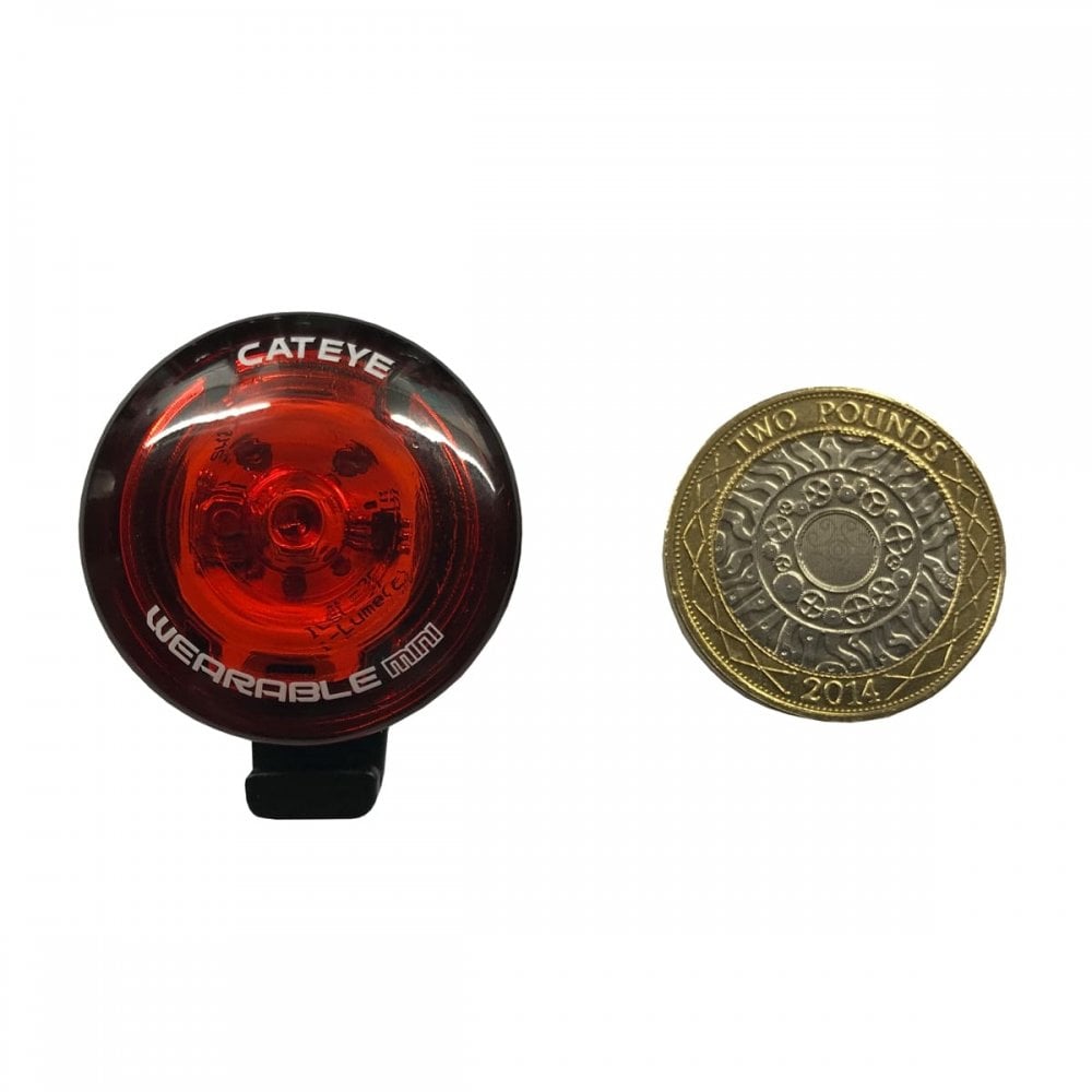 Cateye Wearable Mini Battery Rear Bike Light