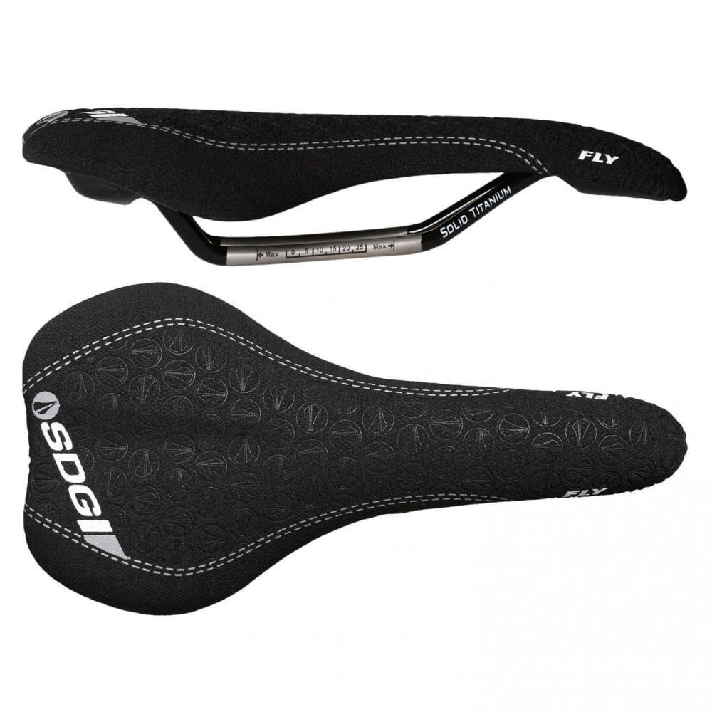 SDG Ti-Fly Solid Ti Rail Saddle