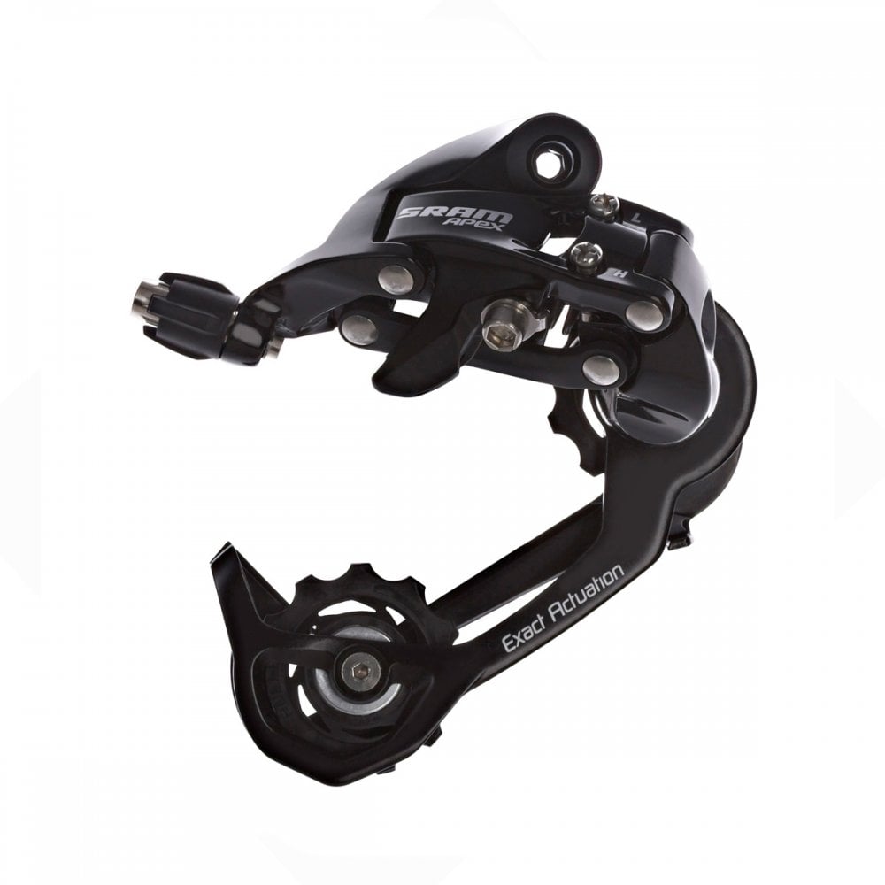 SRAM Apex Rear Derailleur - Black (Medium Cage)