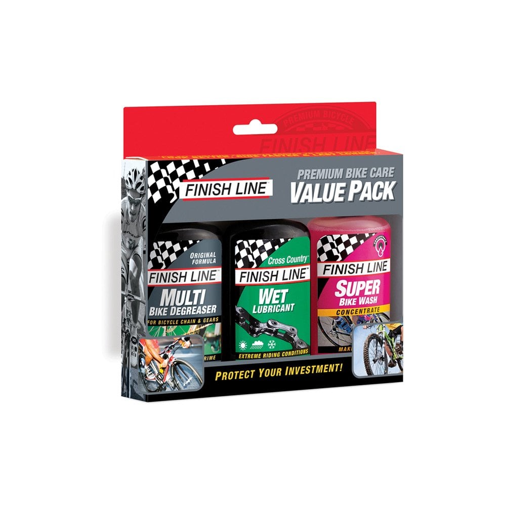 Finish Line Bike Care Value Pack