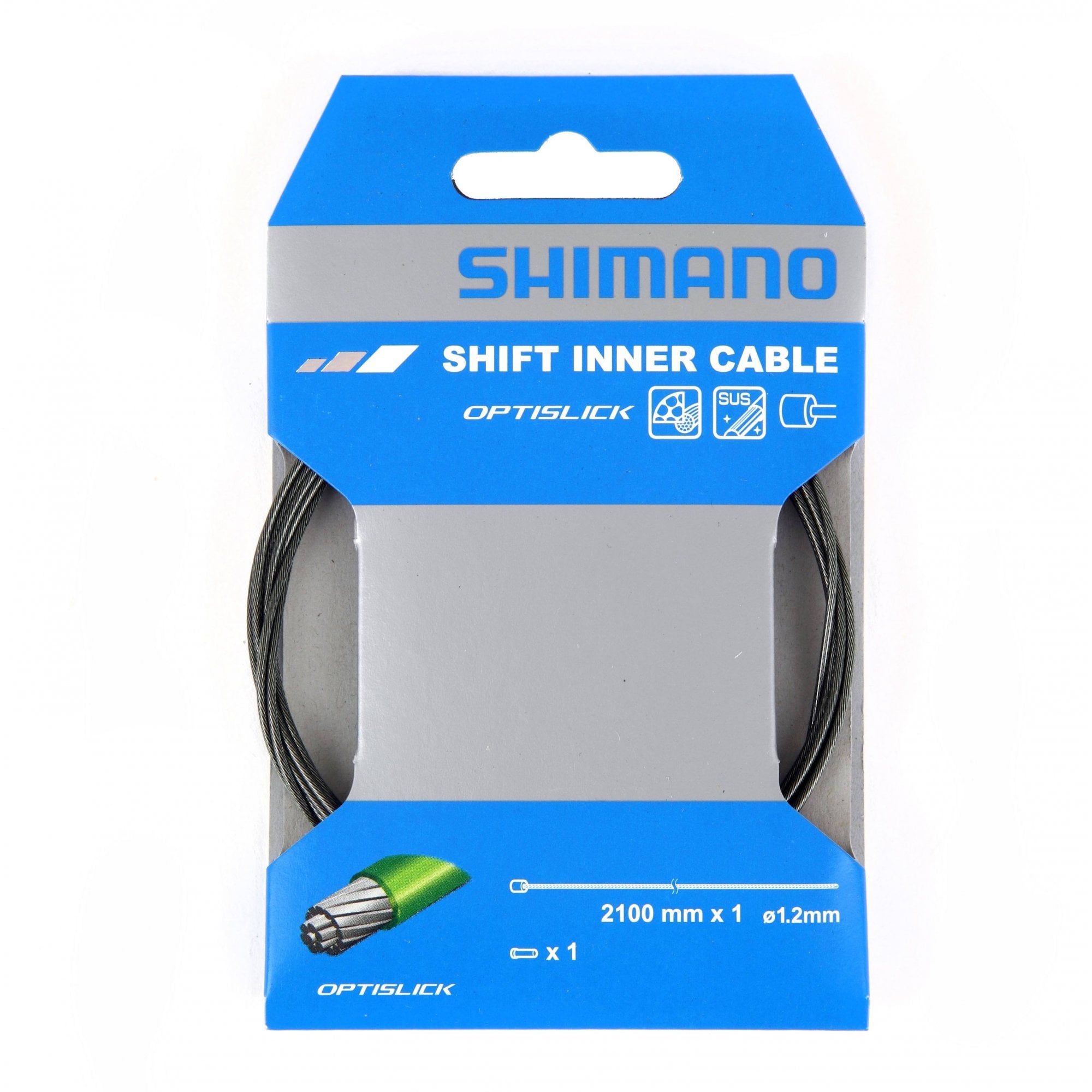 Shimano Spares Optislick Coated Gear Inner 1.2mm x 2100mm