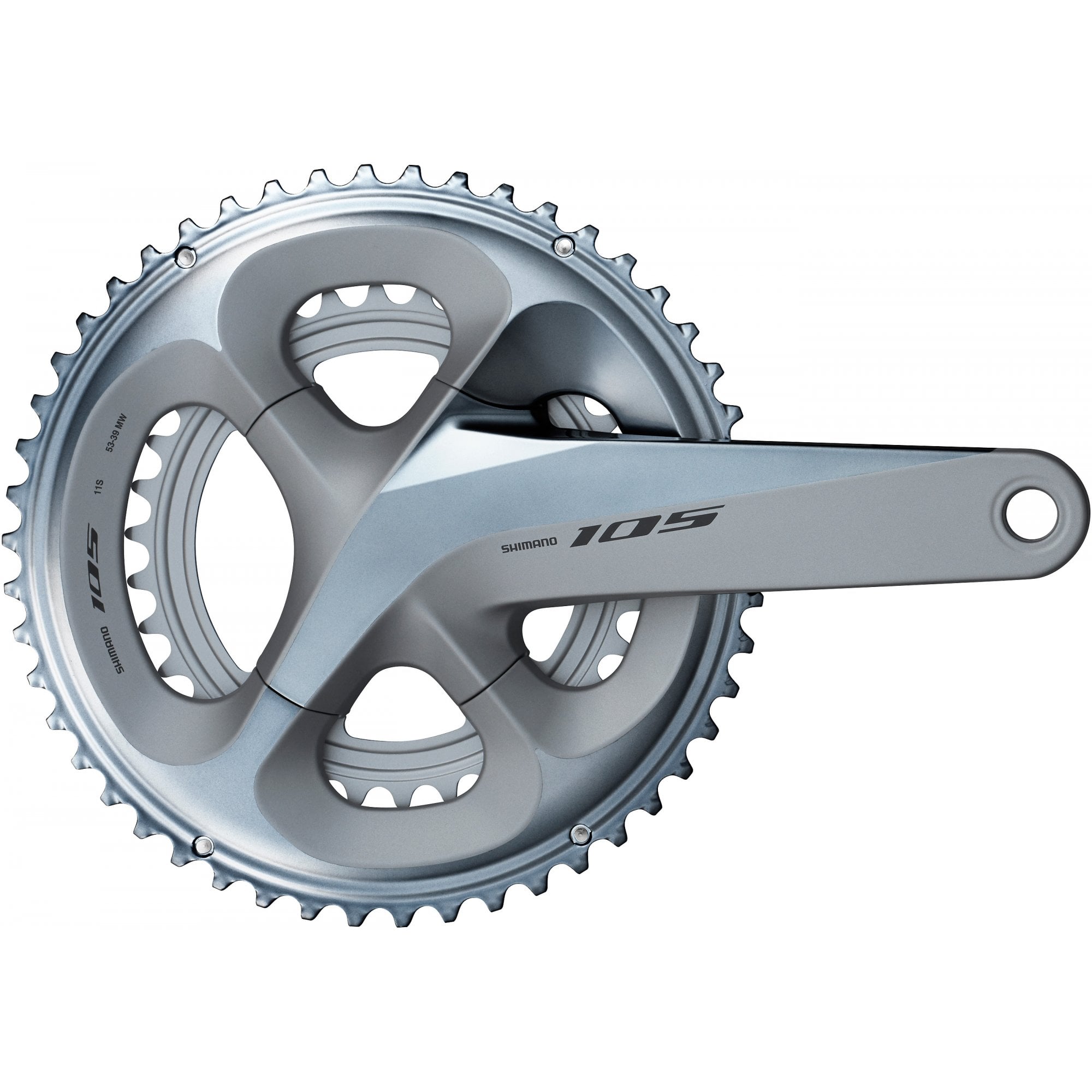 Shimano 105 FC-R7000 Double Road Bike Chainset - HollowTech II