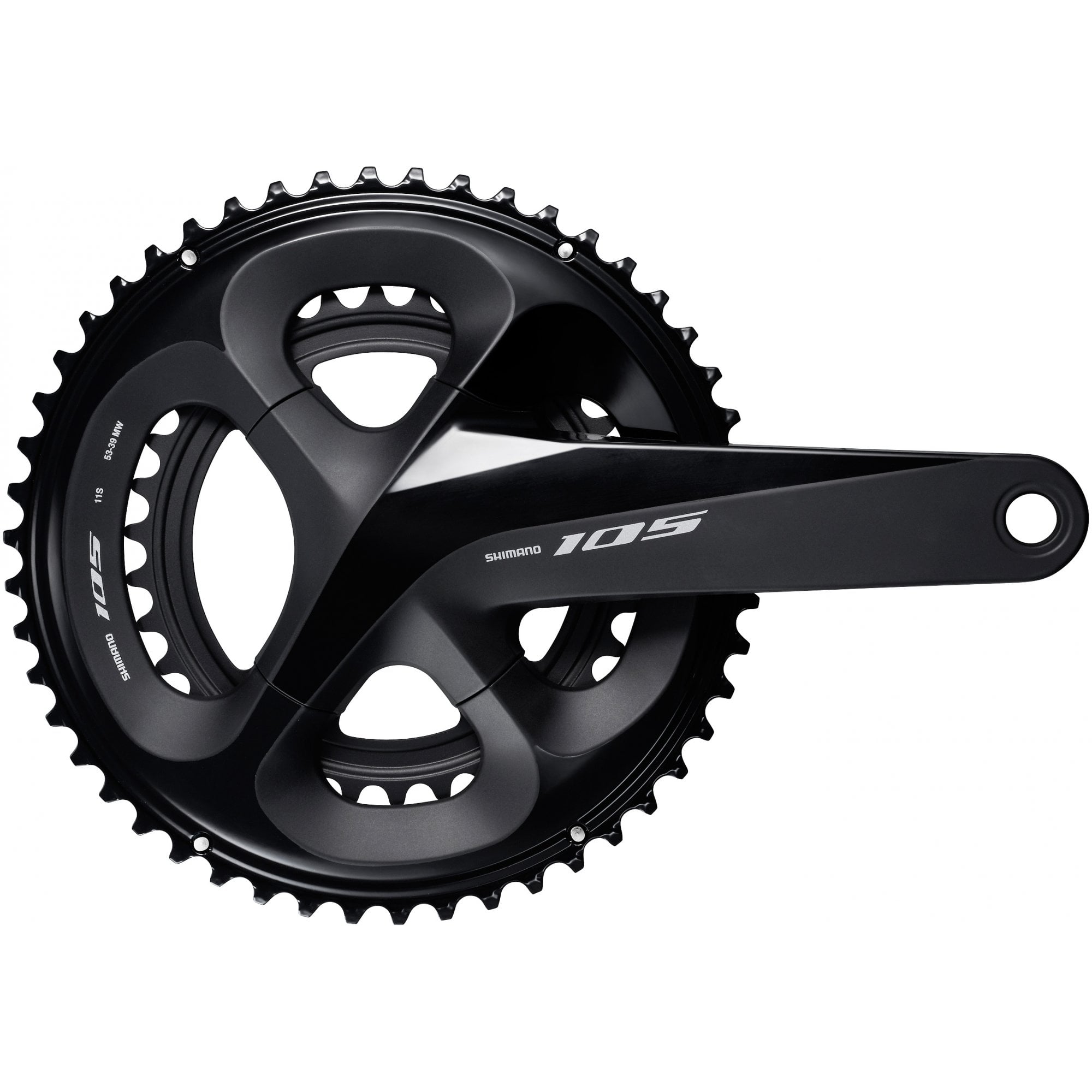 Shimano 105 FC-R7000 Double Road Bike Chainset - HollowTech II