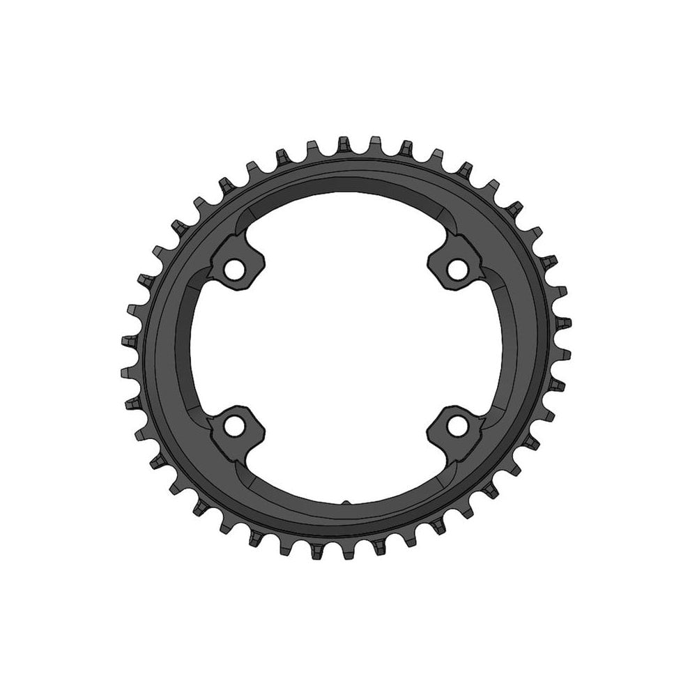 Wolf Tooth Elliptical 110 BCD 4 Bolt Chainring for Shimano GRX