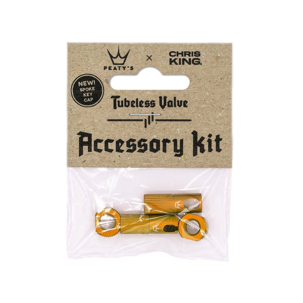 Peaty's Chris King Tubeless Valve Accessory Kit